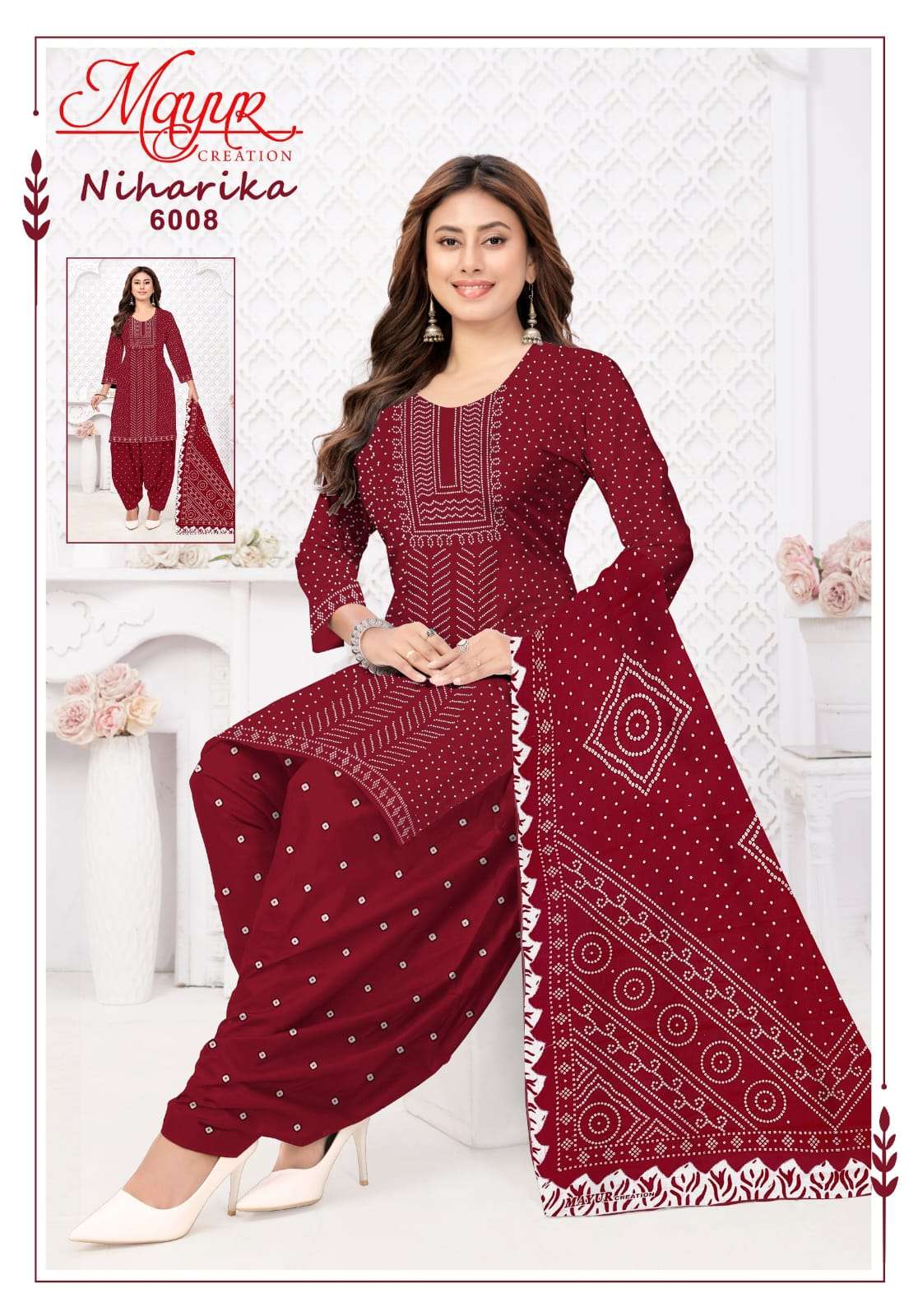 Mayur Niharika Vol 6 Exclusive Cotton Dress view 6
