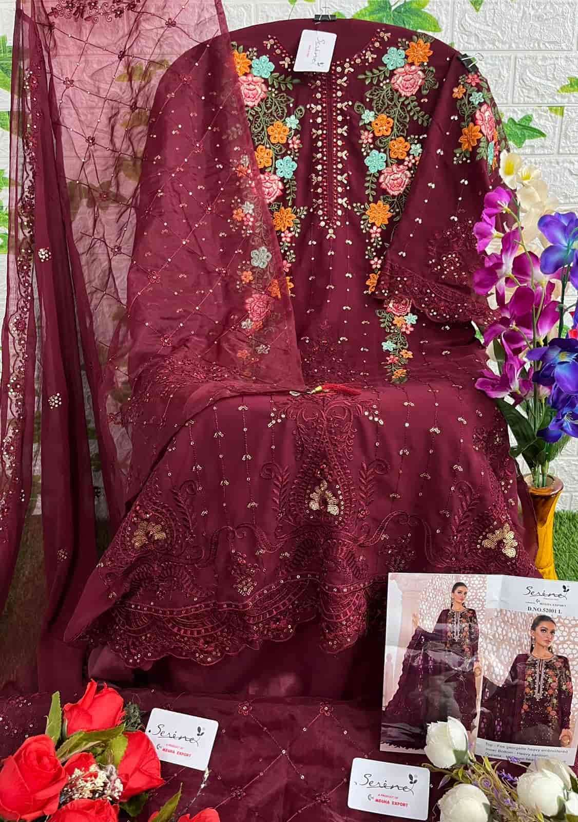 Megha Export 52001 Colors Pakistani Style Fancy Designer Salwar Suit Wholesalers view 6