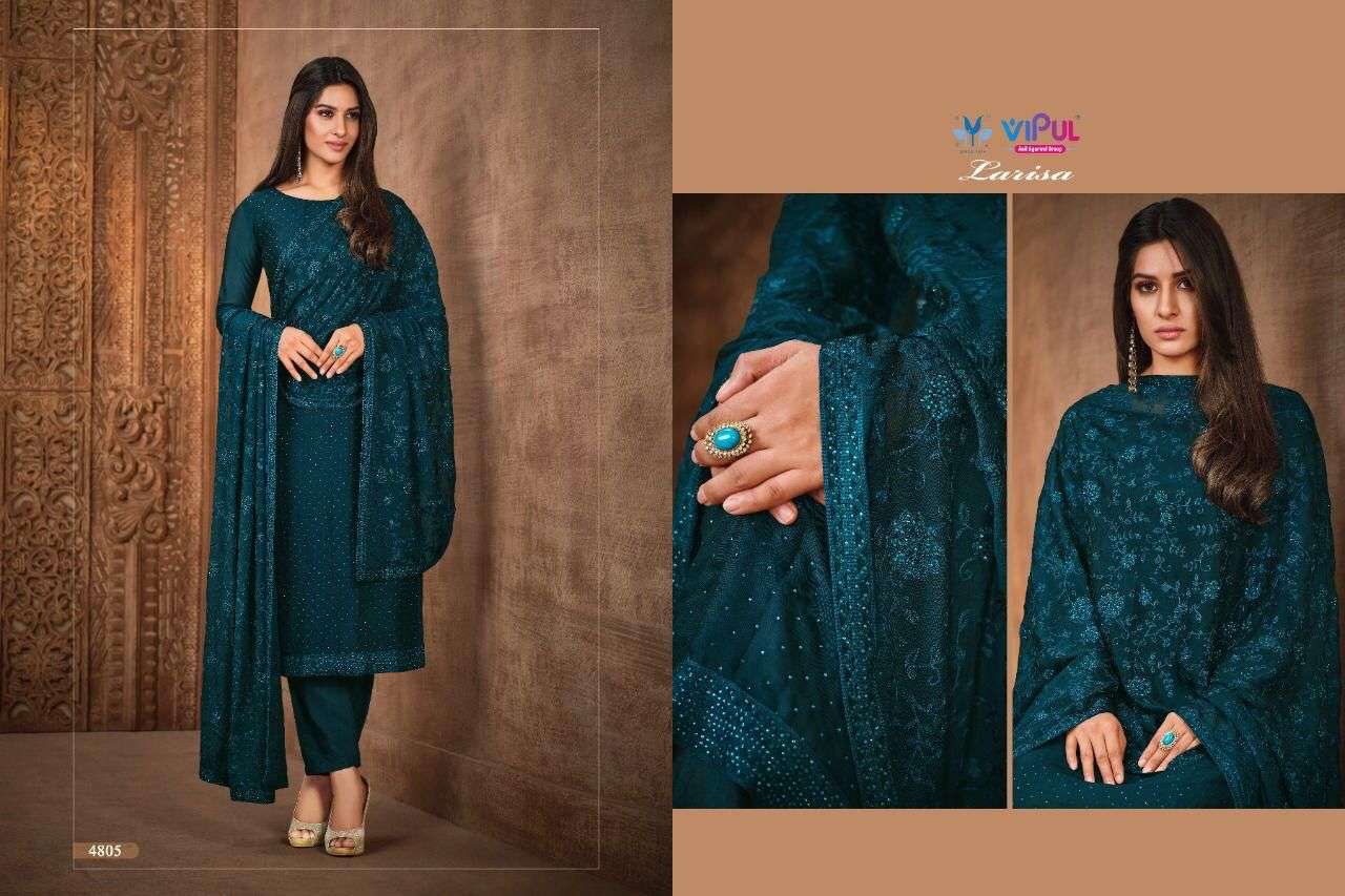 Vipul Larissa Designer Party wear Straight Suit view 6