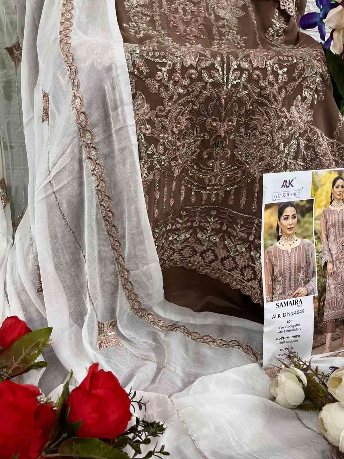 Al Khushbu Samaira Vol 5 Designer Work Pakistani Dress view 10