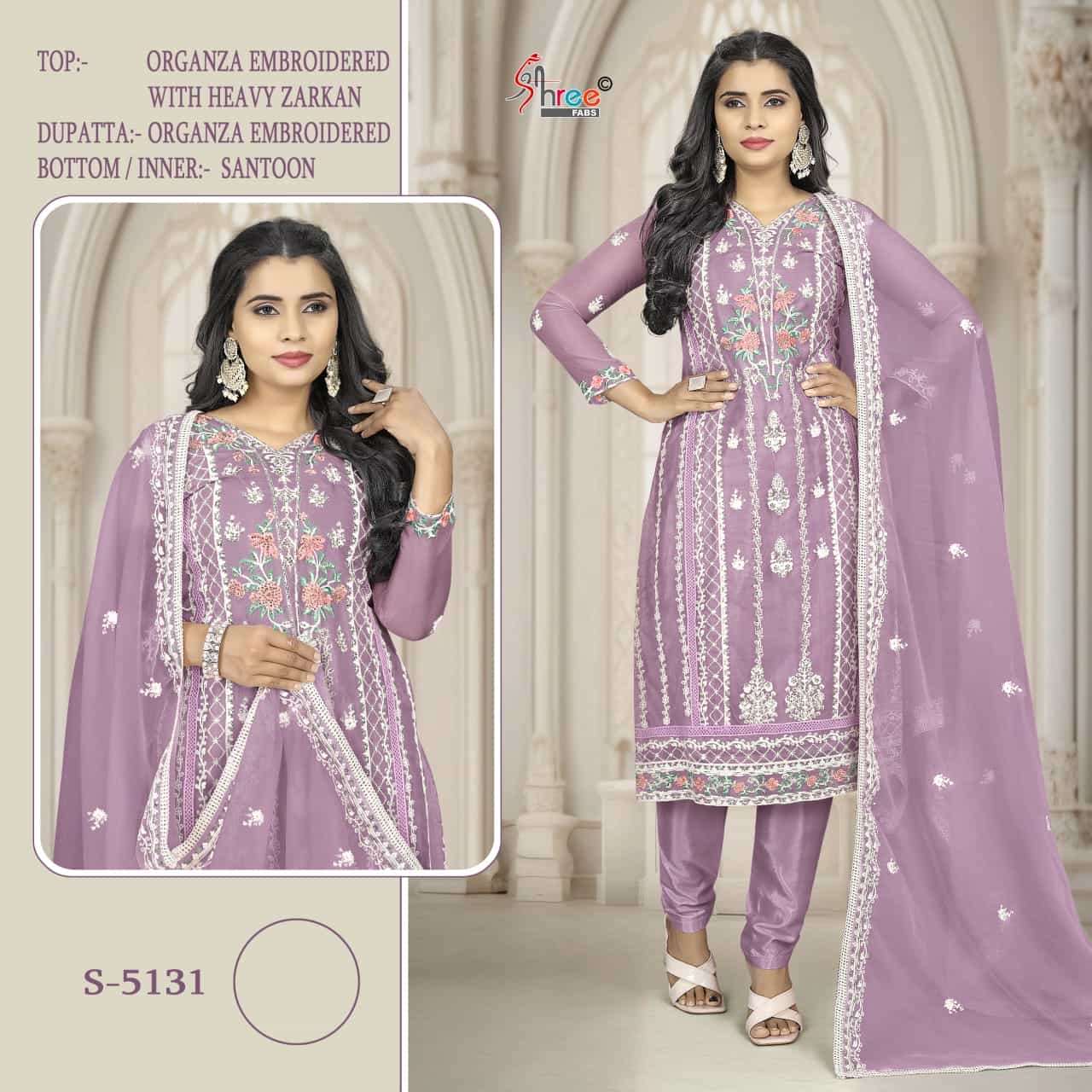 Shree Fabs S 5131 Festive Wear Style Designer Embroidered Suit Exporter