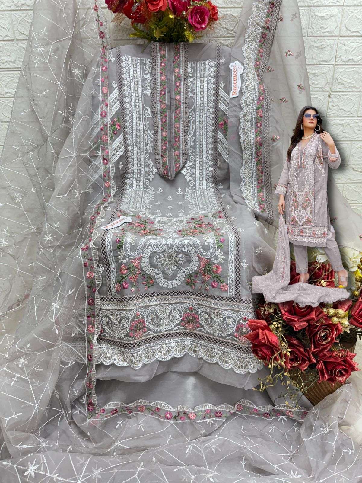 Fepic C 1756 Colors Heavy Embroidered Pakistani Suit Exporters view 5