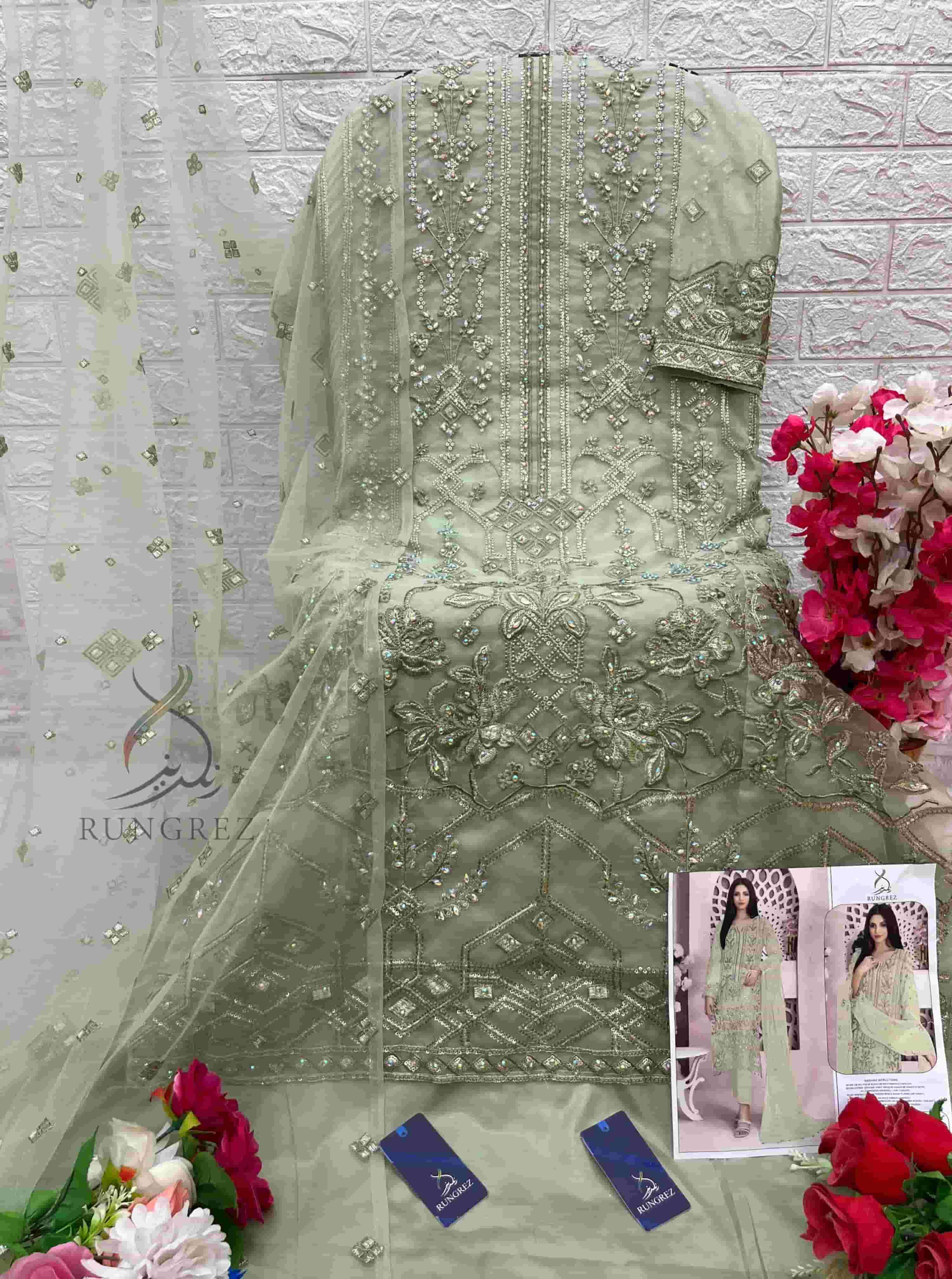 Rungrez 5022 Colors Pakistani Festive Wear Style Designer Dress Wholesalers view 4