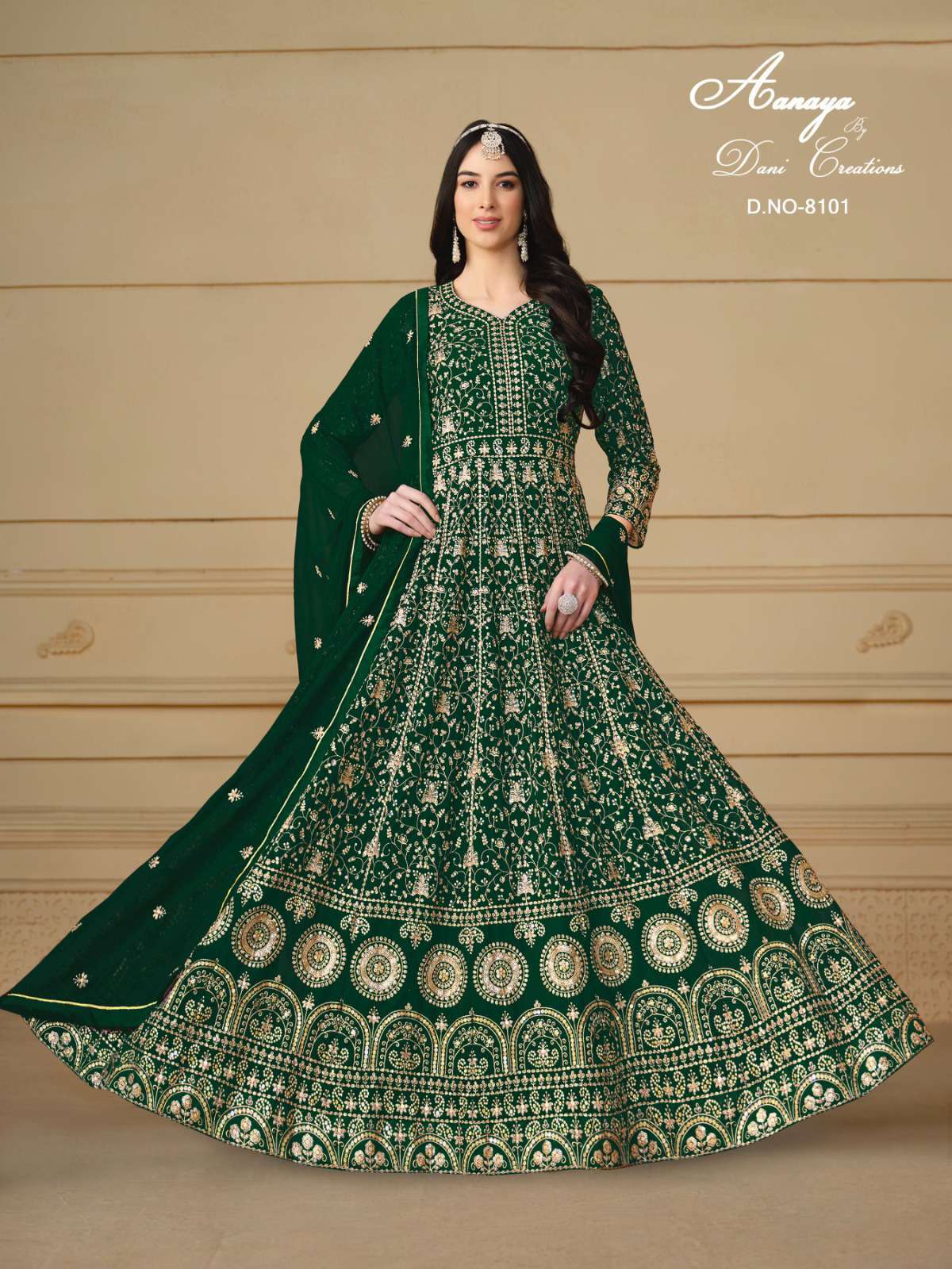 Aanaya Vol 181 8101 To 8104 Designer Anarkali Style Wedding Dress view 7
