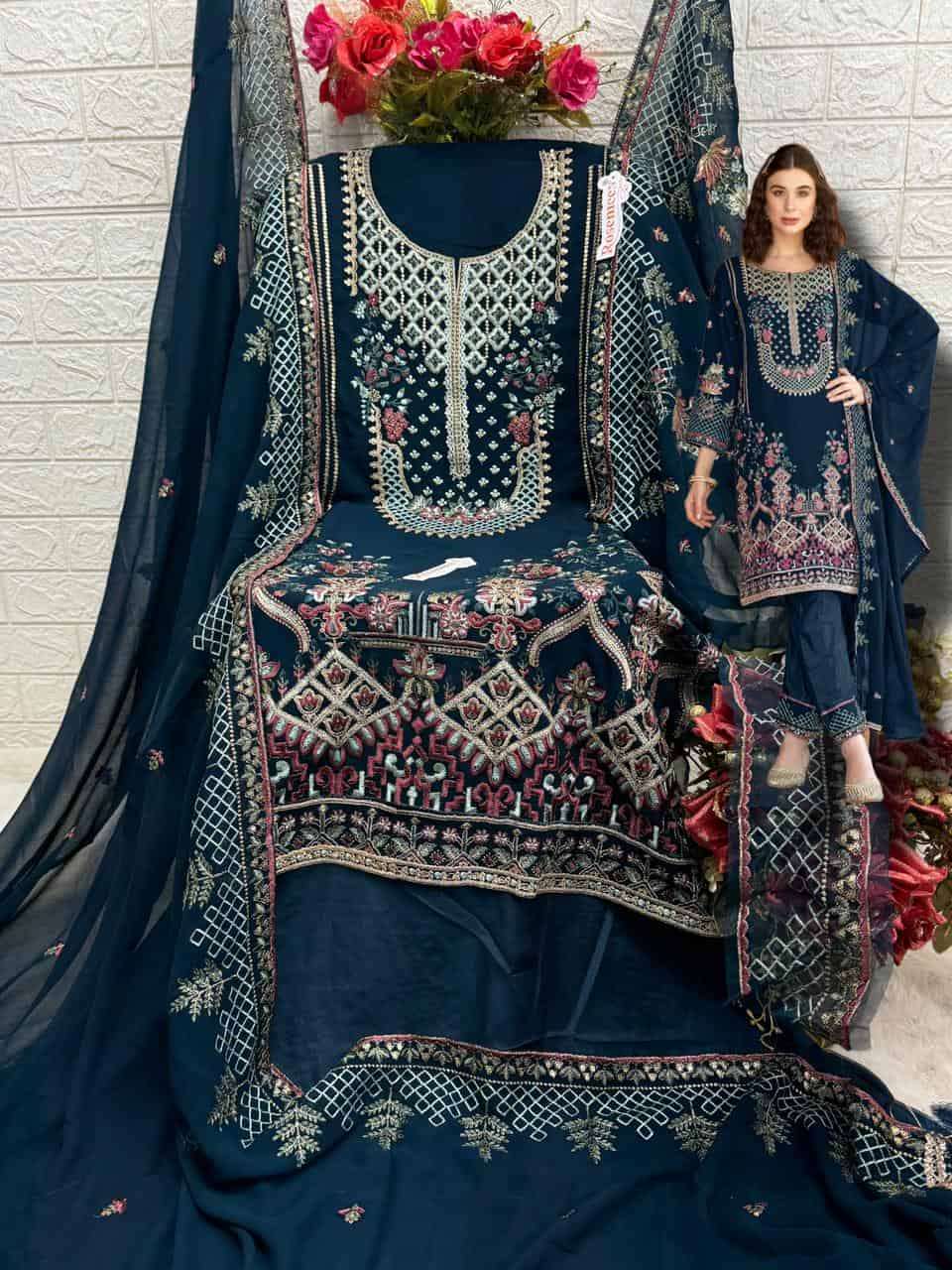 Fepic Rosemeen Embroidered Pakistani Suit view 2