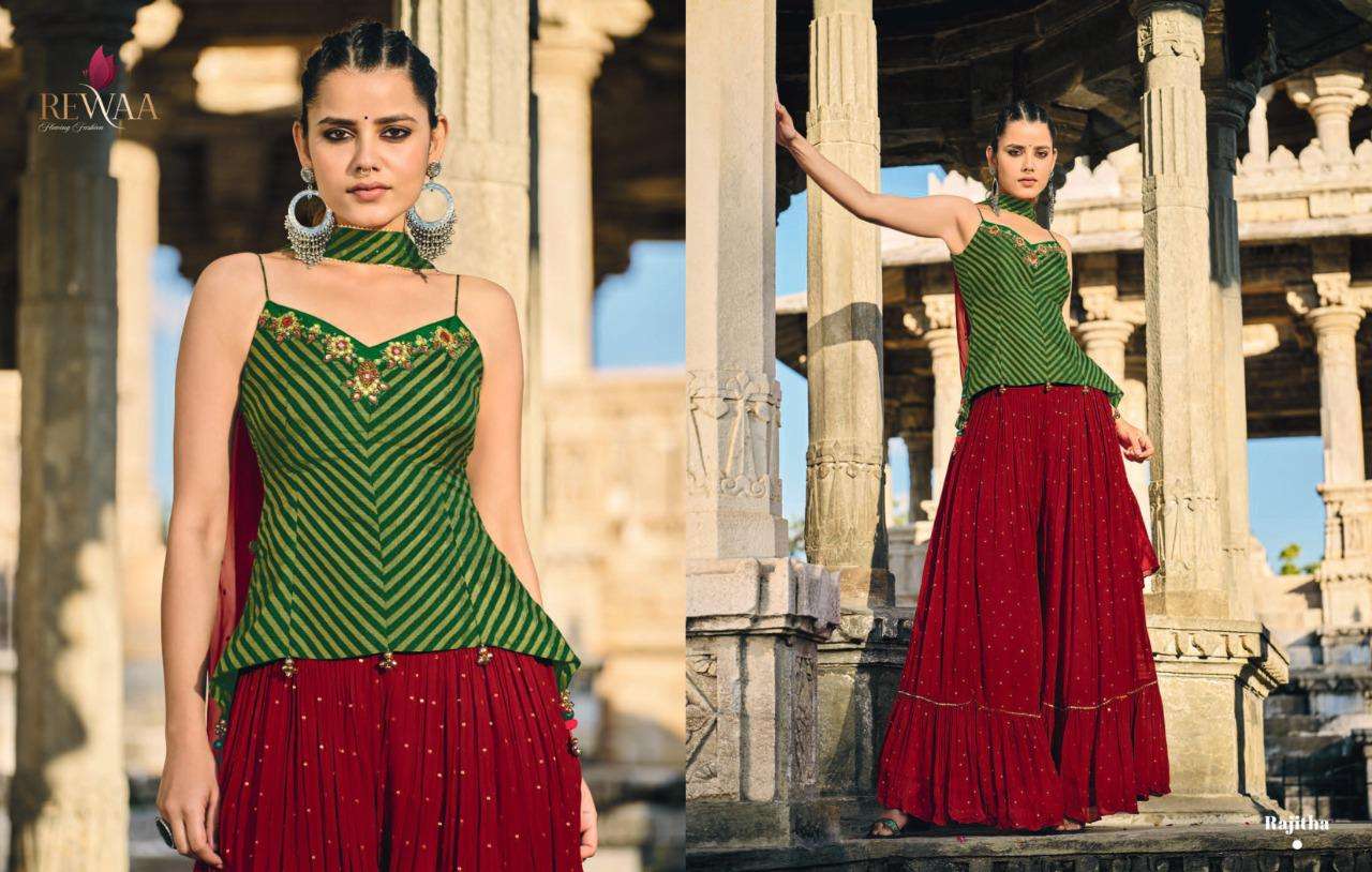 Rewaa Parampara Vol 2 Exclusive Designer Party Wear Readymade Dress Collection view 17