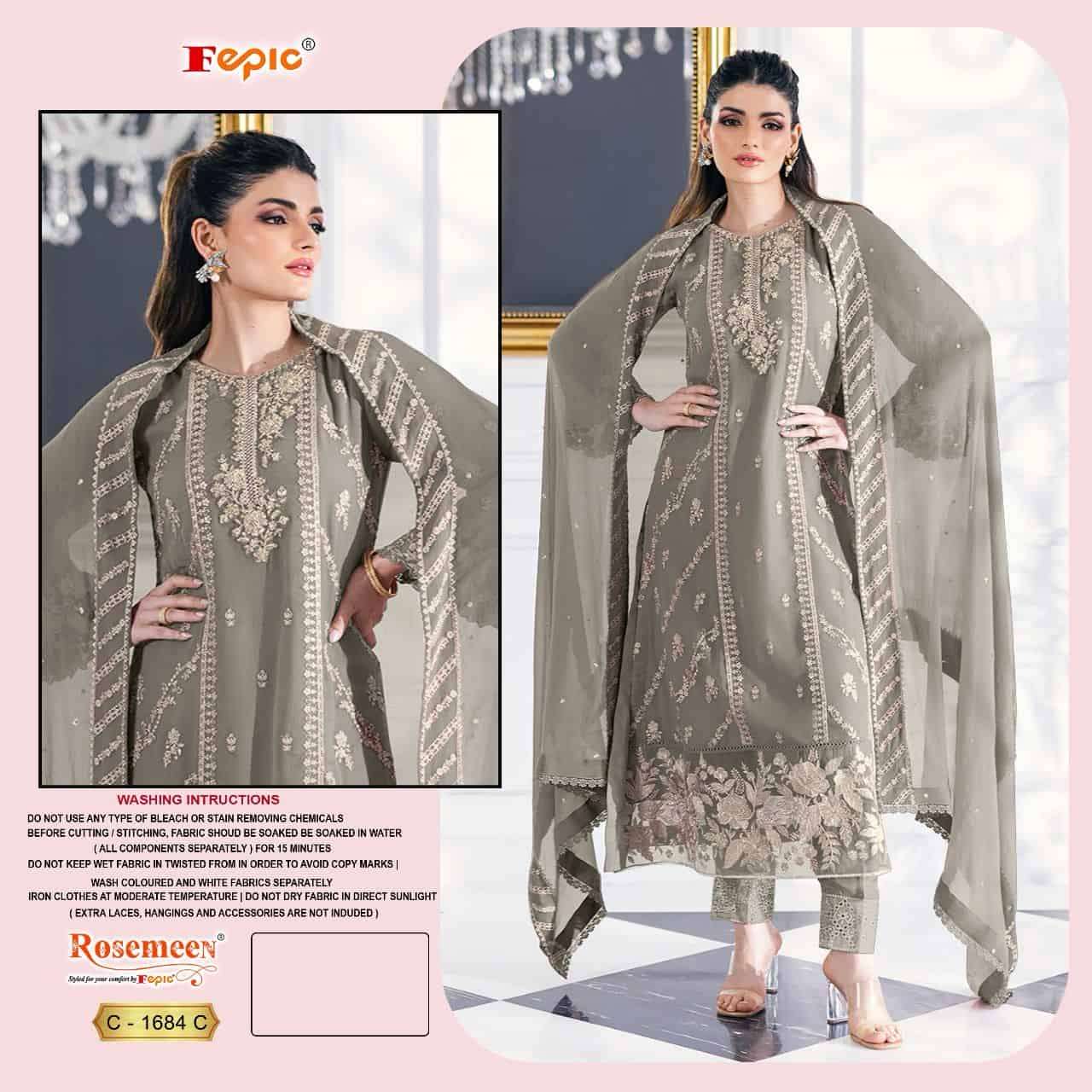 Fepic Rosemeen Embroidered Pakistani Salwar Suit view 2