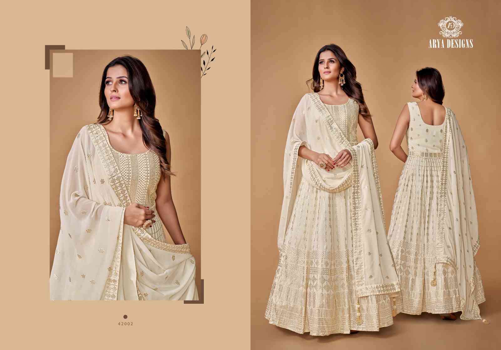 Arya Designs Zoya Vol 2 Party Wear Designer Anarkali Dress view 5