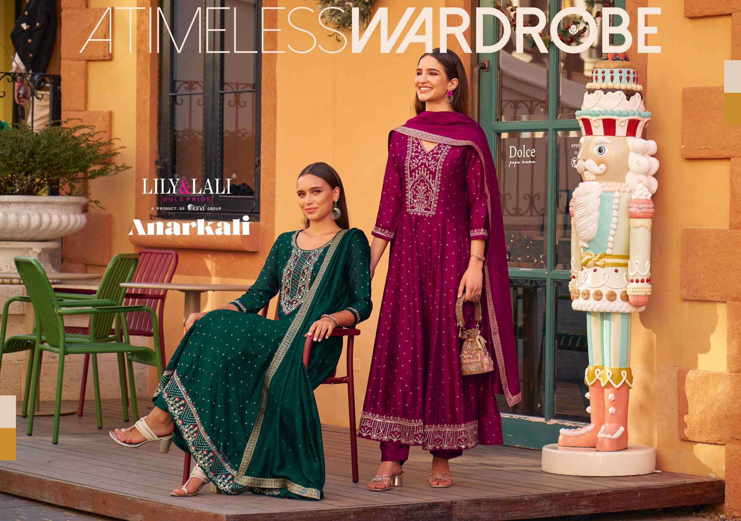 Lily And Lali Anarkali Premium Designs Anarkali Dress view 16