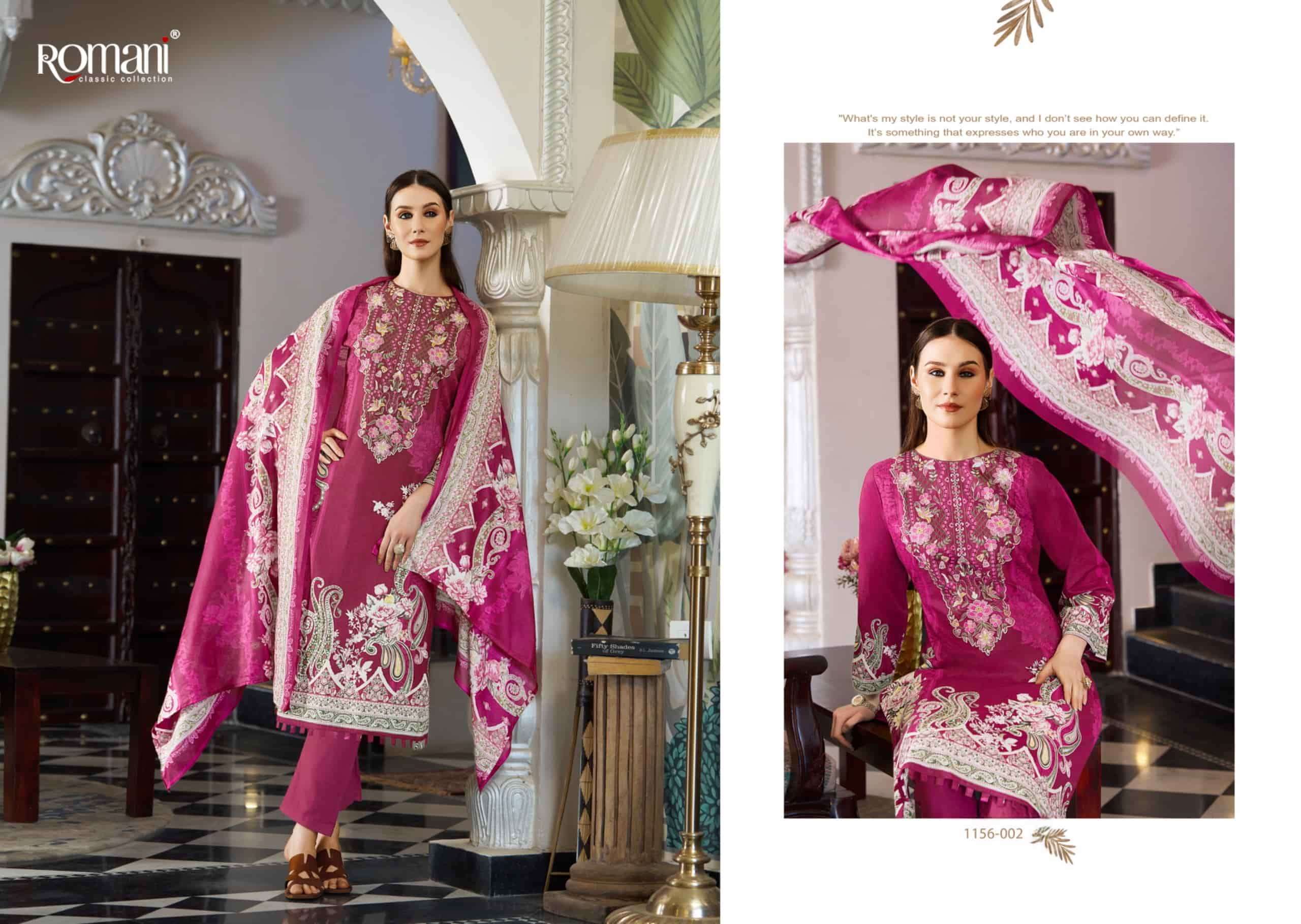 Romani Aarzu Vol 35 Fancy Cotton Dress Material view 8