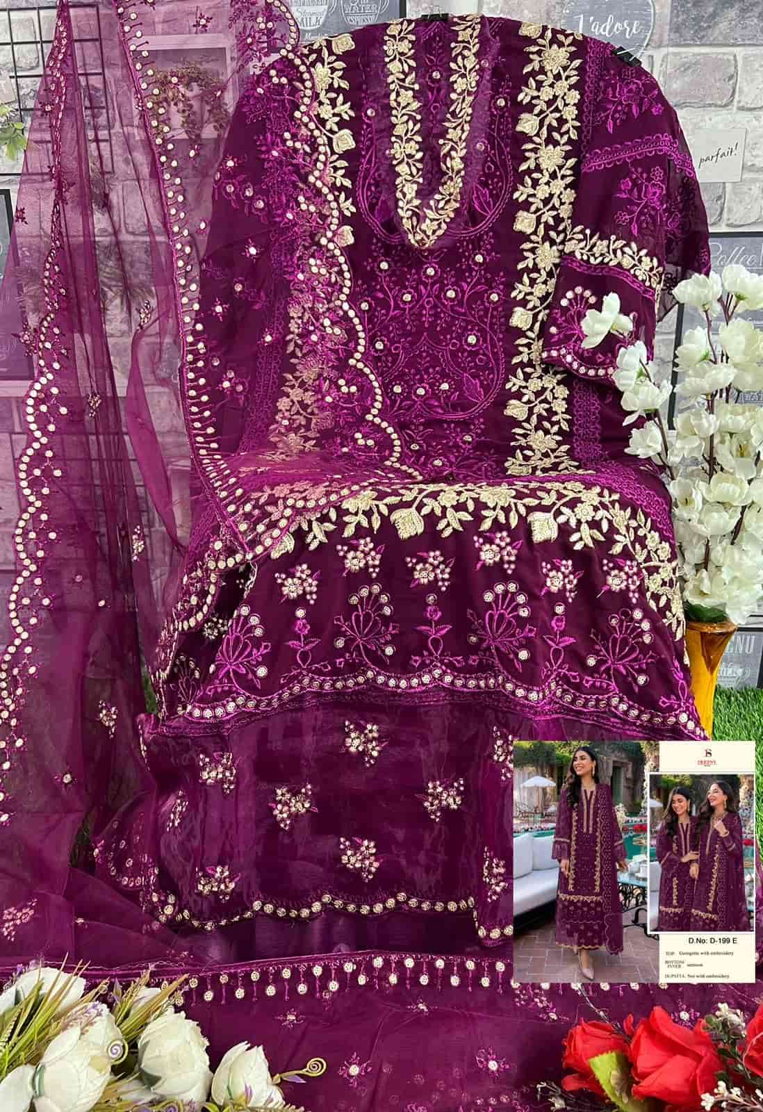 Deepsy D-199 Embroidered Pakistani Salwar Suit view 9