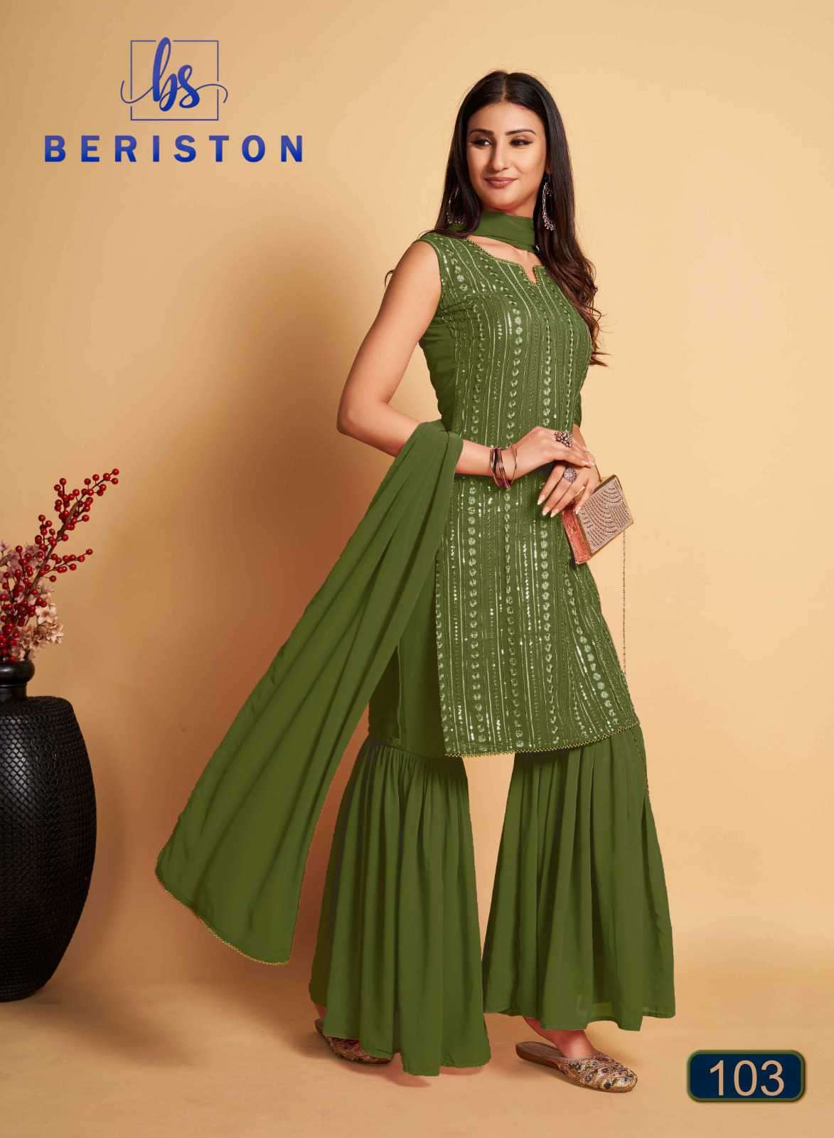 Beriston Bs Vol 1 Fancy Designer Gharara Suit view 5