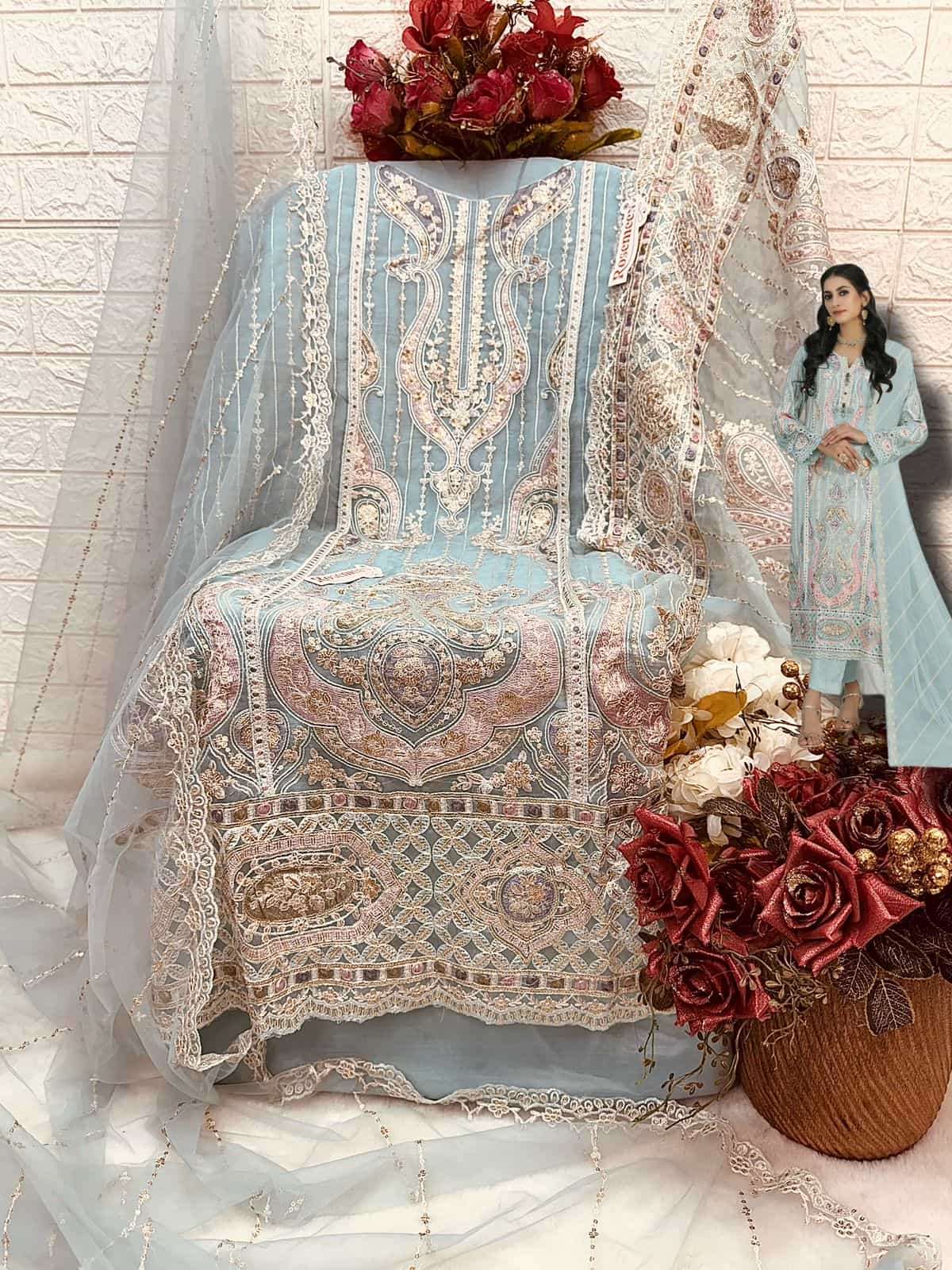 Fepic C 1351 Colors Festive Wear Style Latest Designer Pakistani Suit Exporters view 8