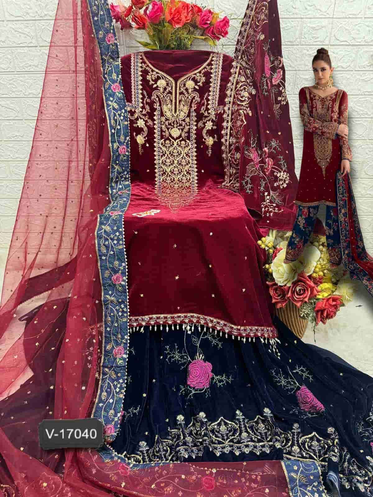Fepic Rosemeen Velvet Pakistani Suit view 2
