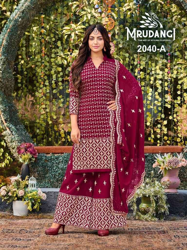 Mrudangi Celebration 2040 Colour Edition Designer Festive Wear Dress view 2