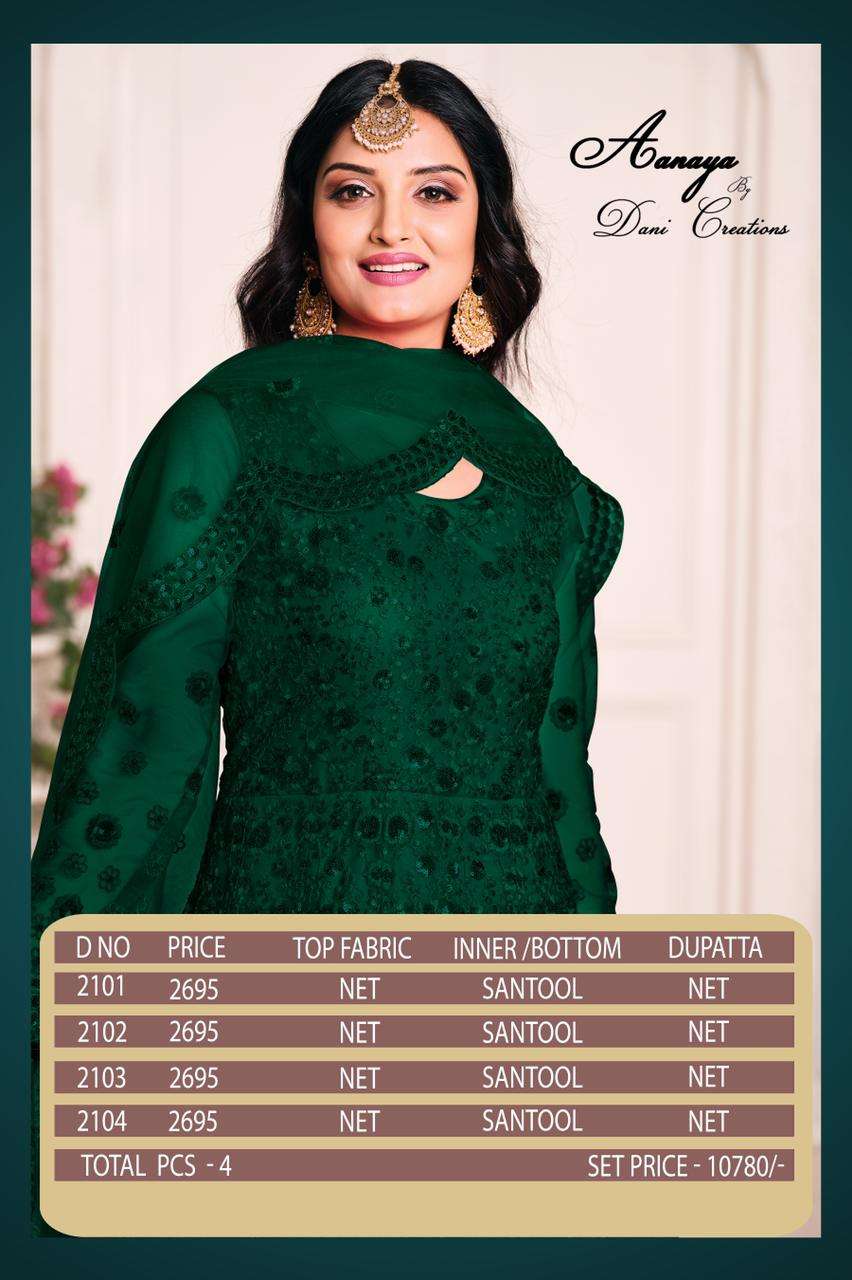 Aanaya Vol 121 Designer Fancy Anarkali Rate view 13