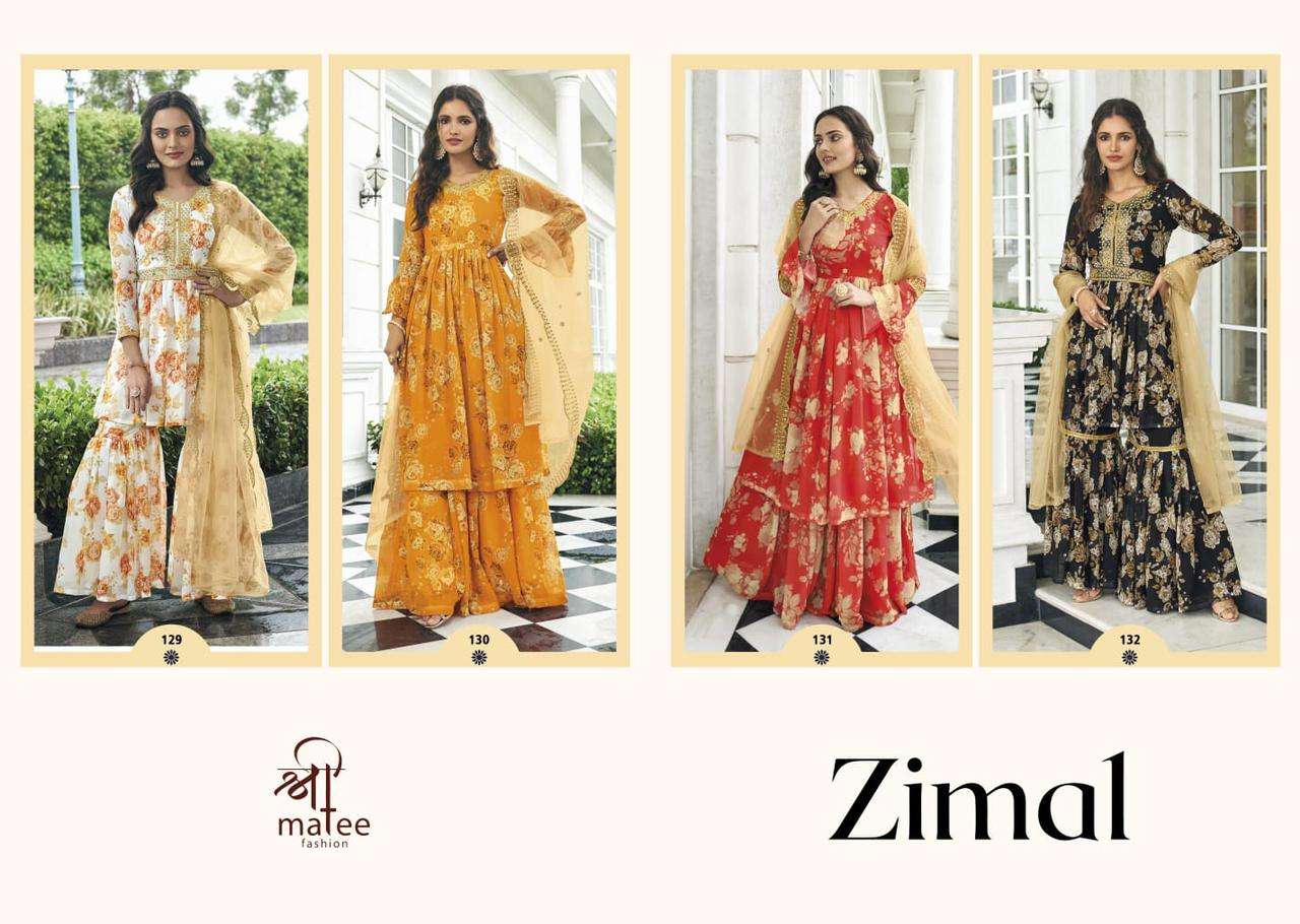 Shreematee Zimal Exclusive party Wear georgette suit view 15