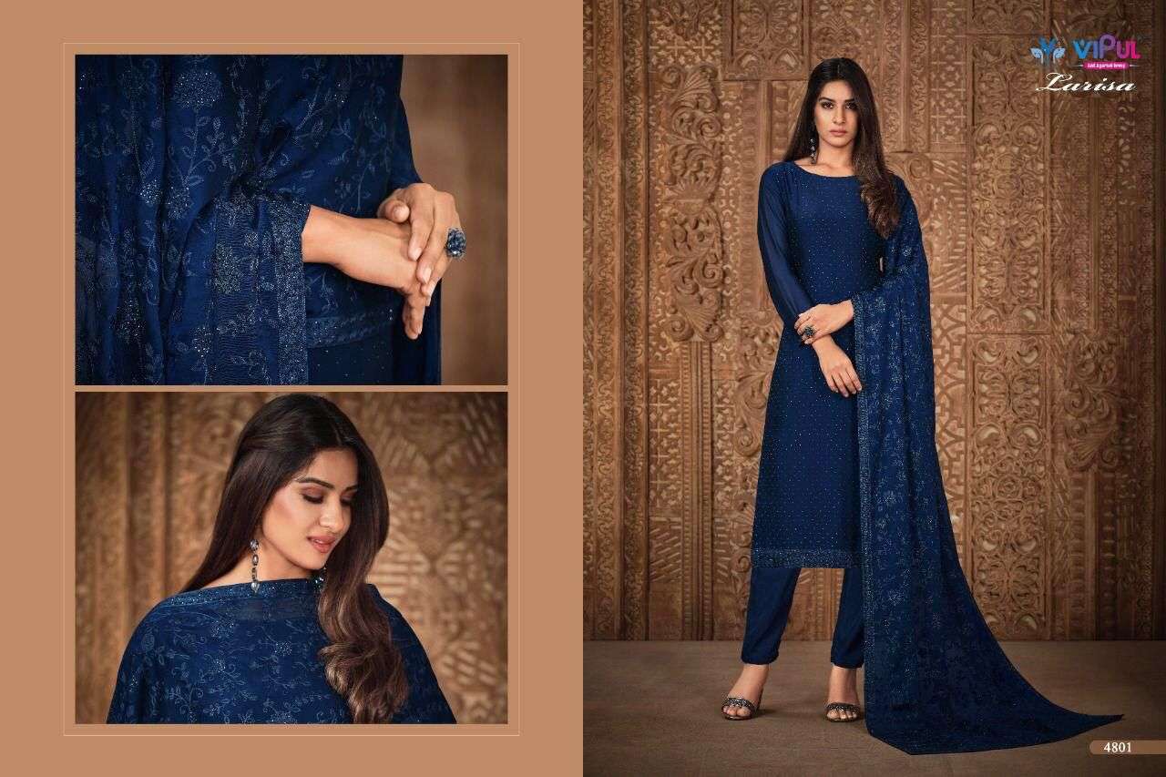 Vipul Larissa Designer Party wear Straight Suit view 2