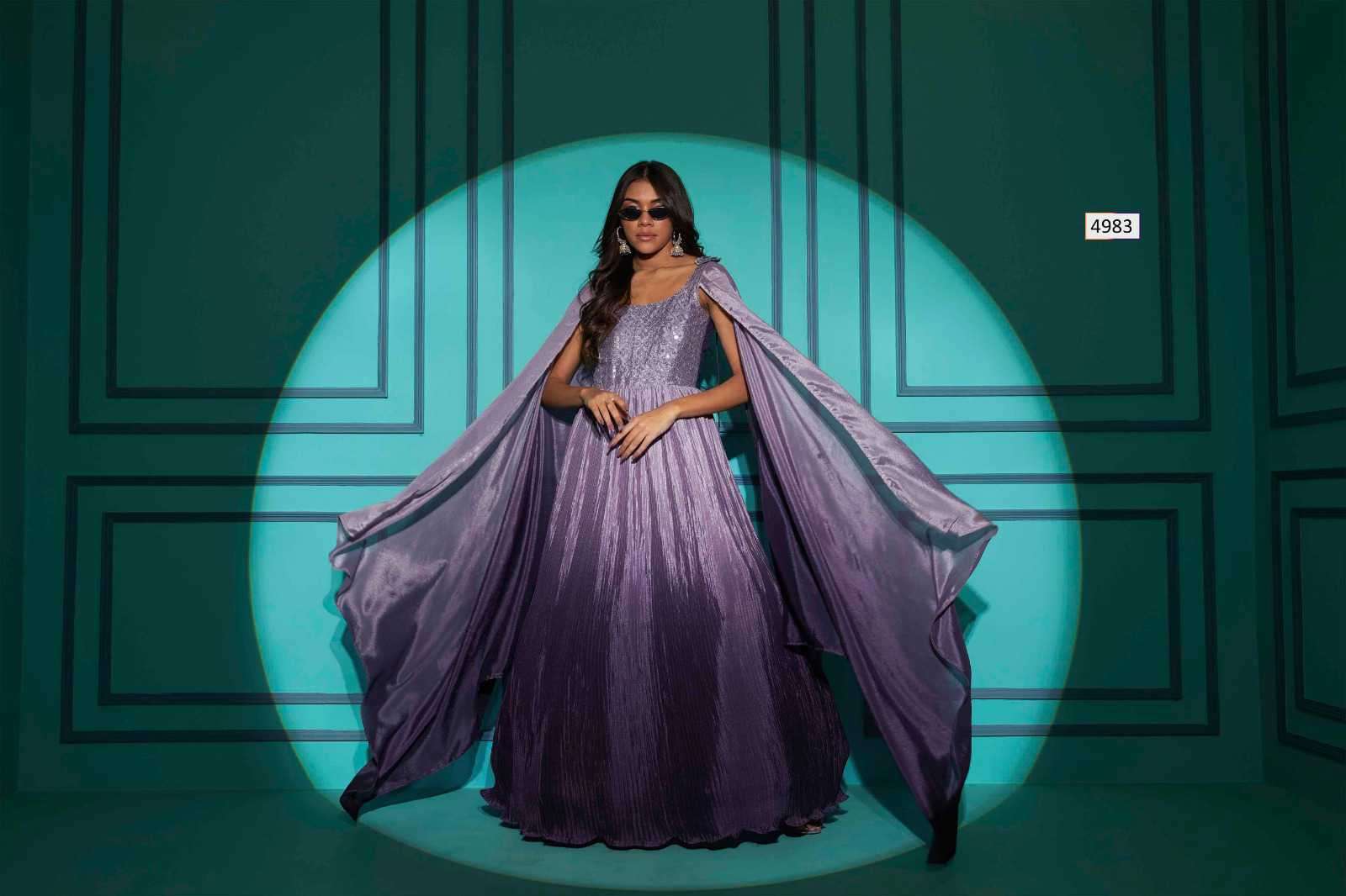 Shubhkala Flory Vol 42 Designer Weeding Wear Gown New Collection view 10