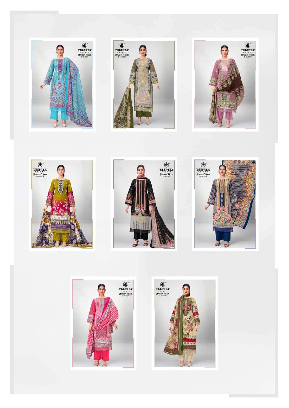 Deeptex Aaysha Noor Vol 2 Fancy Cotton Dress Material view 9