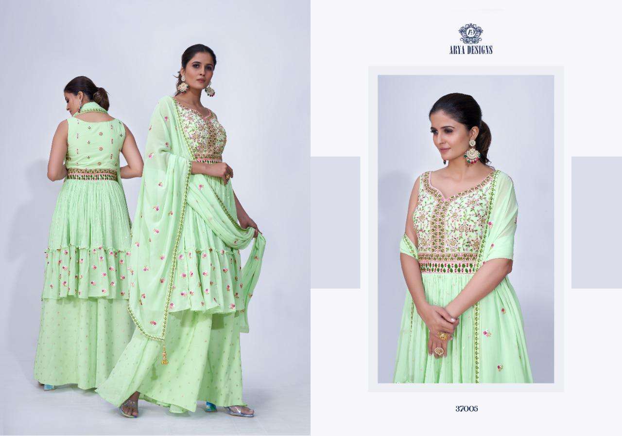 Arya Designs Blush Vol 2 Party Wear Gharara Sharara Suit view 12
