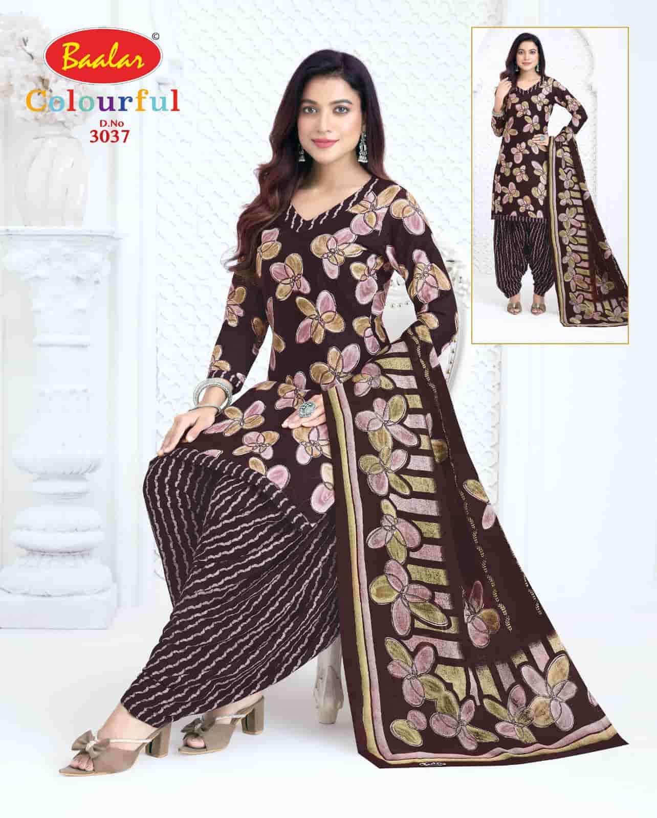 Baalar Colourful Vol 30 Pure Cotton Unstitch Salwar Suit view 30