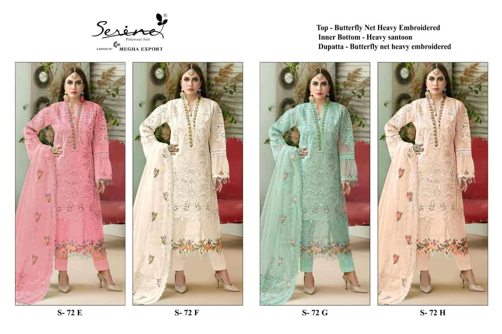 Megha Export S 72 Colors Pakistani Festive Wear Style Designer Salwar Suit Wholesalers view 4