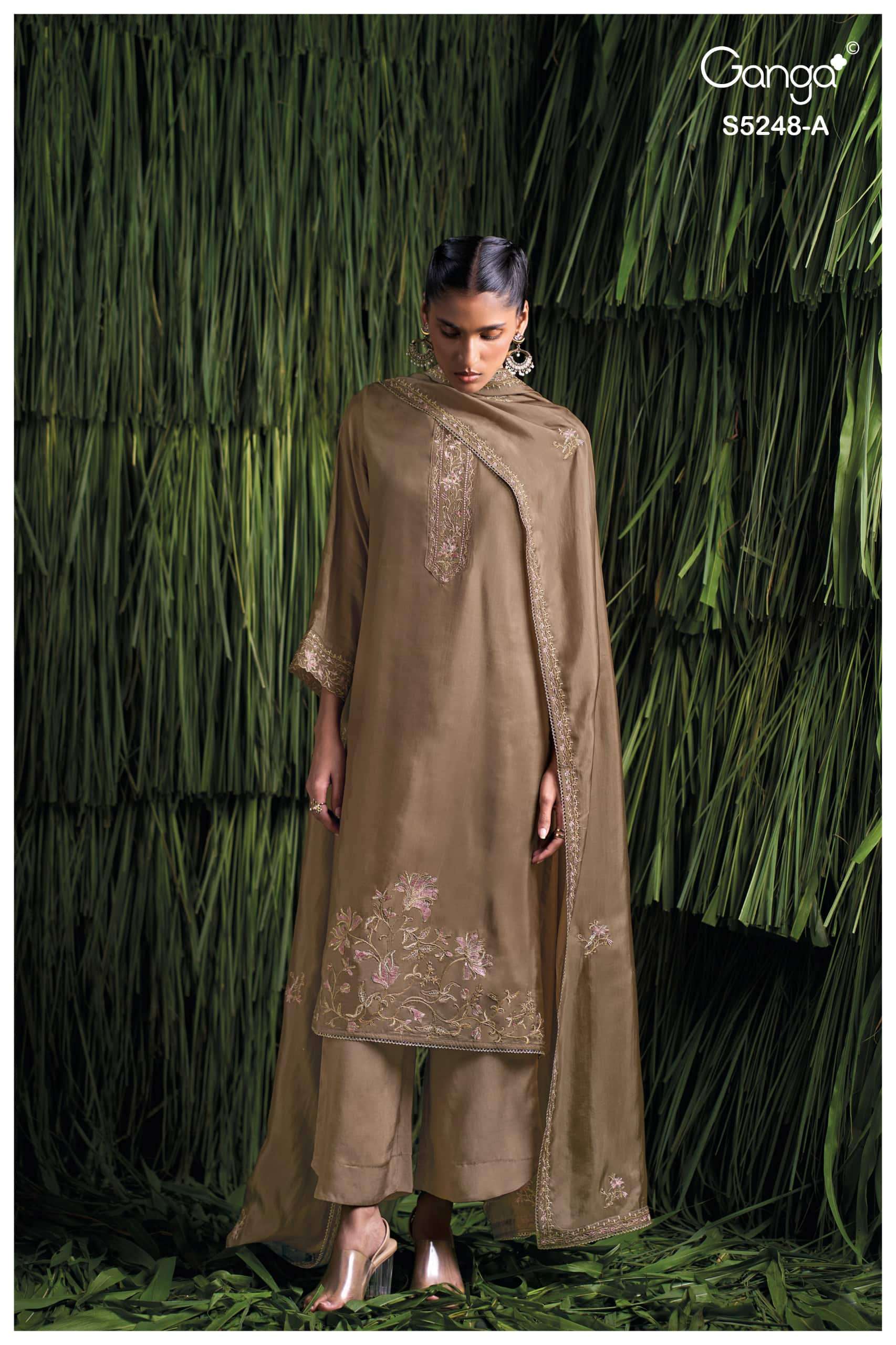 Ganga Fashion Dazell 5248 Premium Designs Ladies Suit view 4