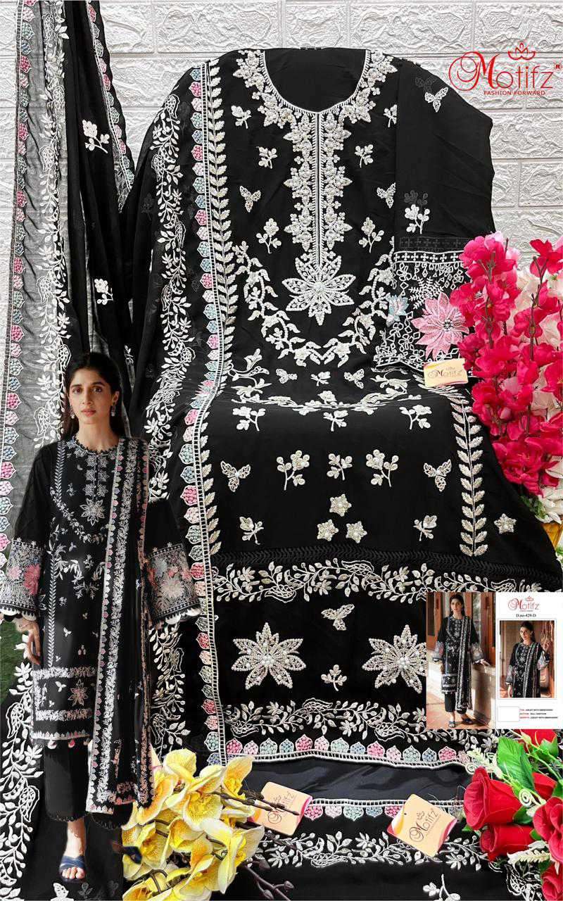 Motifz 429 Colors Fancy Georgette Pakistani Salwar Kameez view 6