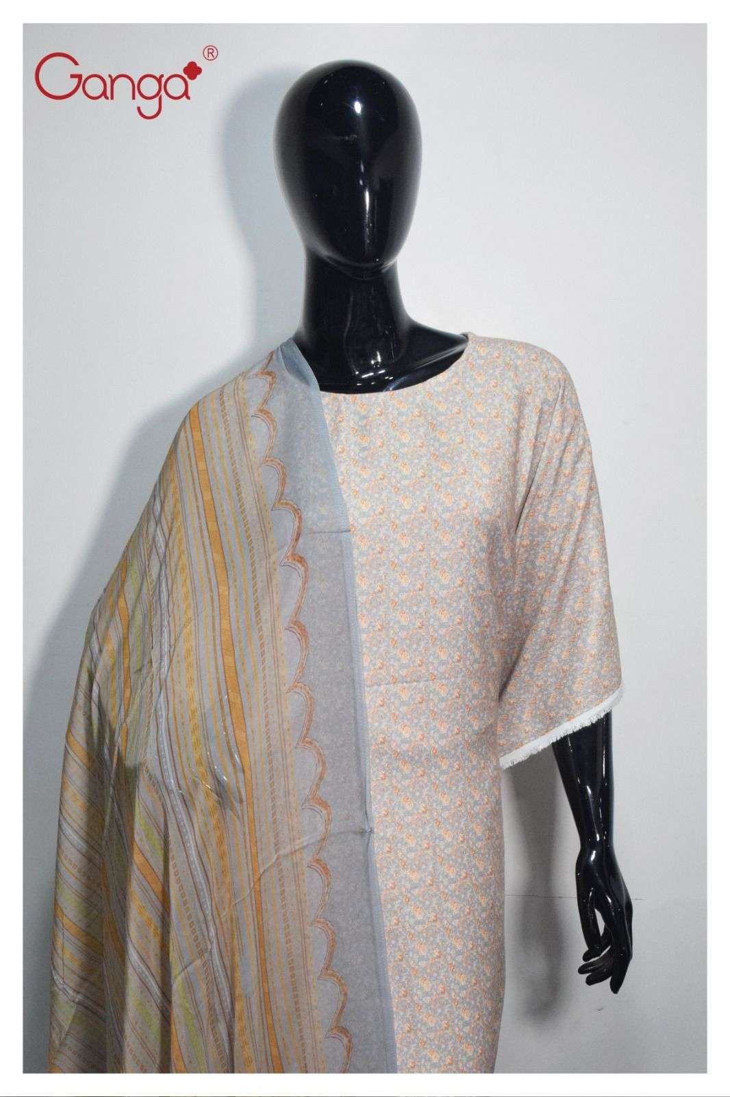 Ganga Eliana Digital Print Pashmina Branded Winter Suits view 15