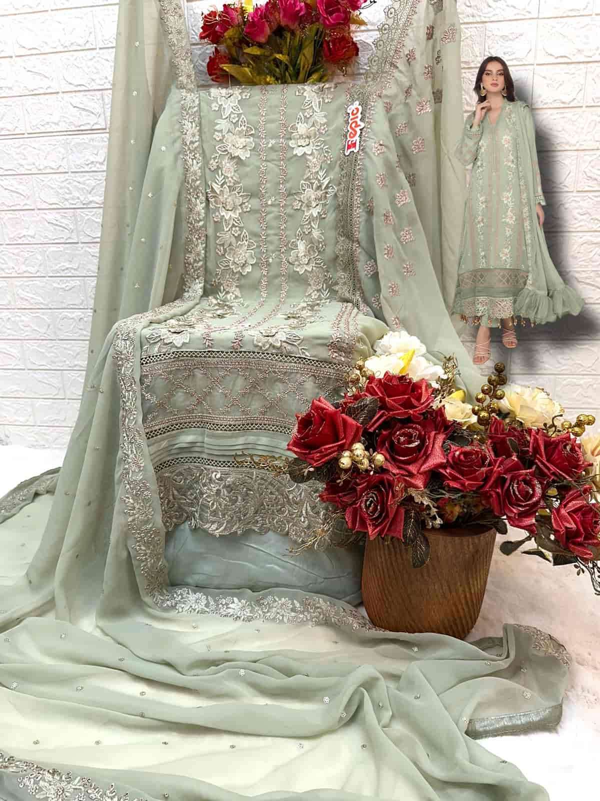 Fepic C 1609 Colors Pakistani Style Designer Salwar Suit Online view 6