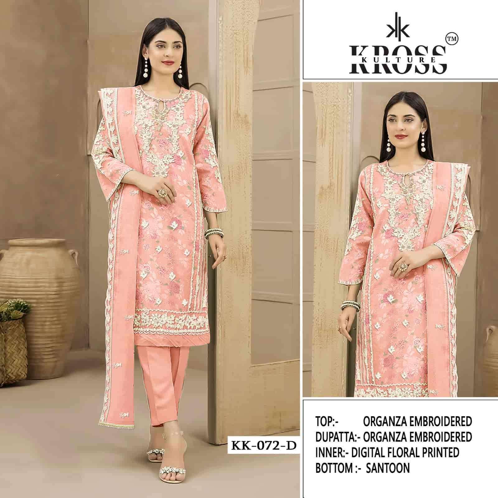 Kross Kulture KK 072 Colors Pakistani Festive Wear Style Designer Suit Wholesalers view 3
