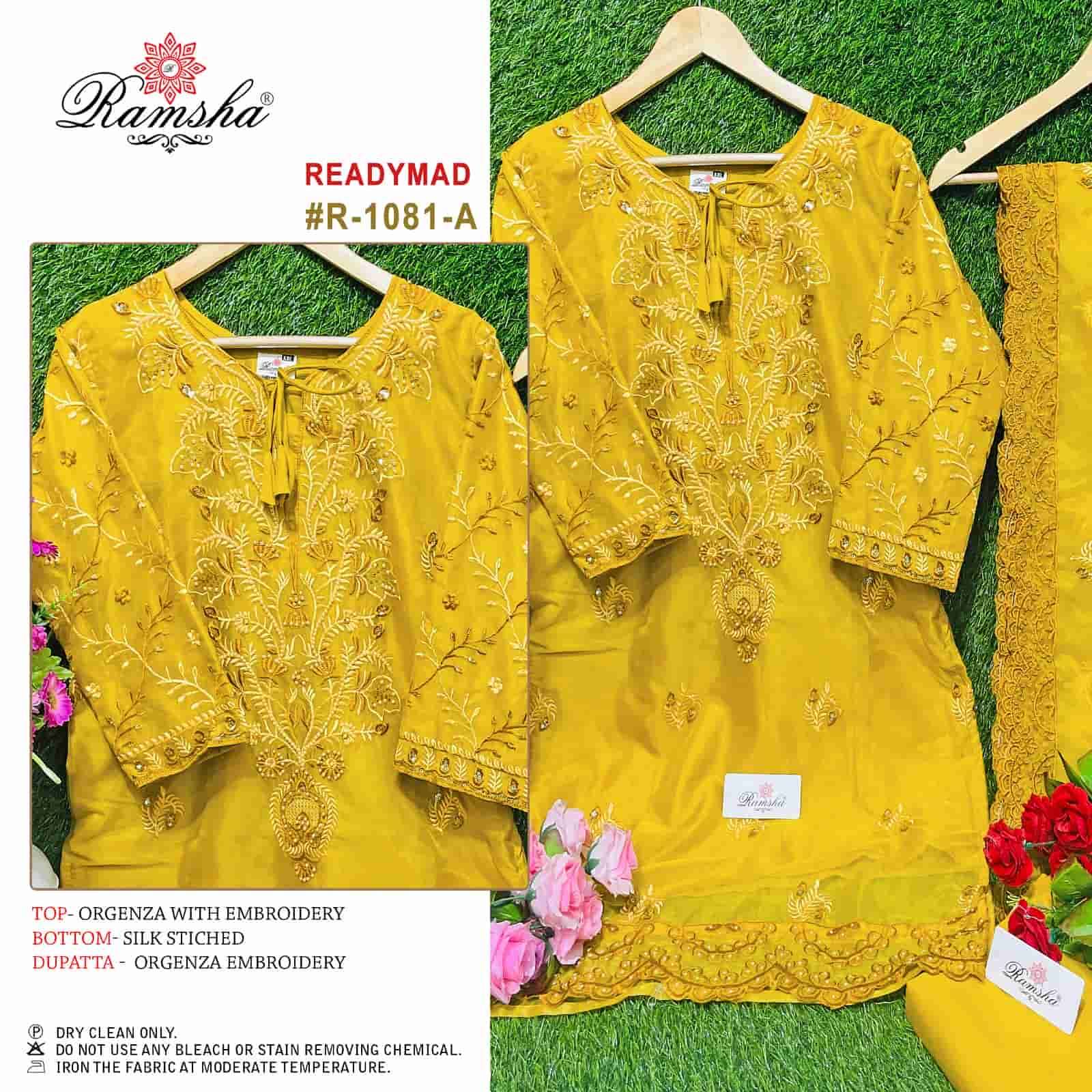 Ramsha R 1081 Colors Pakistani Festive Wear Style Designer Readymade Collection view 4