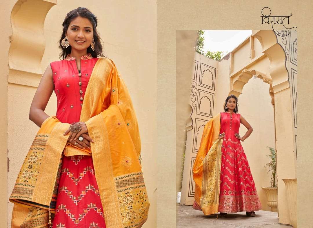 Virasat Banarasiya Vol 2 Readymade Wedding Collection Gown view 2