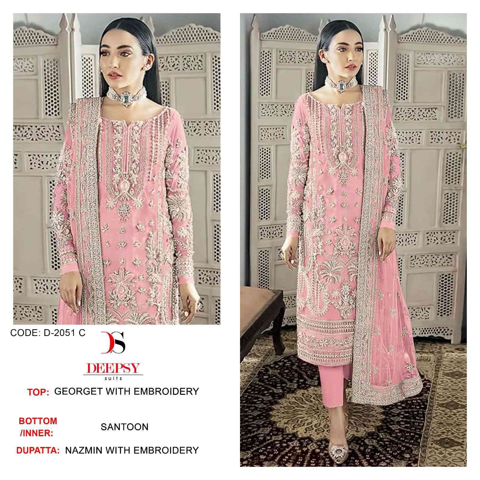 Deepsy D 2051 C Pakistani Occasion Wear