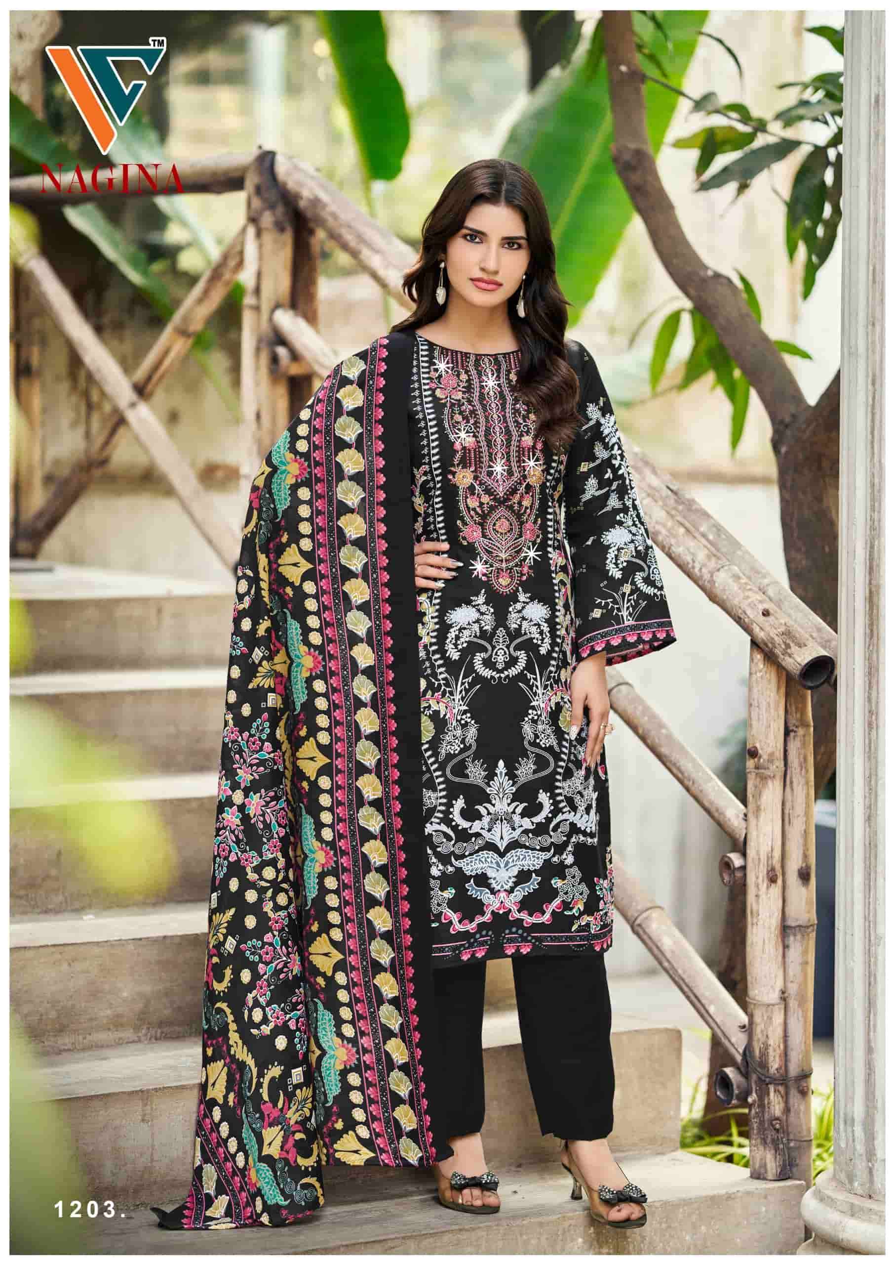 Vandana Fashion Nagina Vol 12 Unstitch Cotton Dress Material view 9