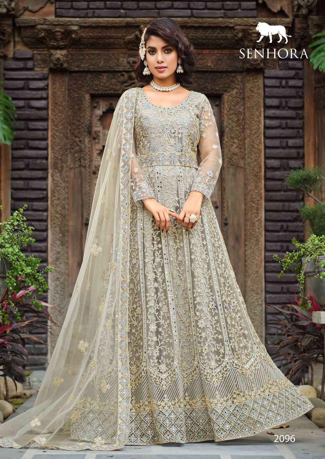 Senhora Amaira 2096 To 2099 Wedding Wear Anarkali Gown Partywear Collection view 4