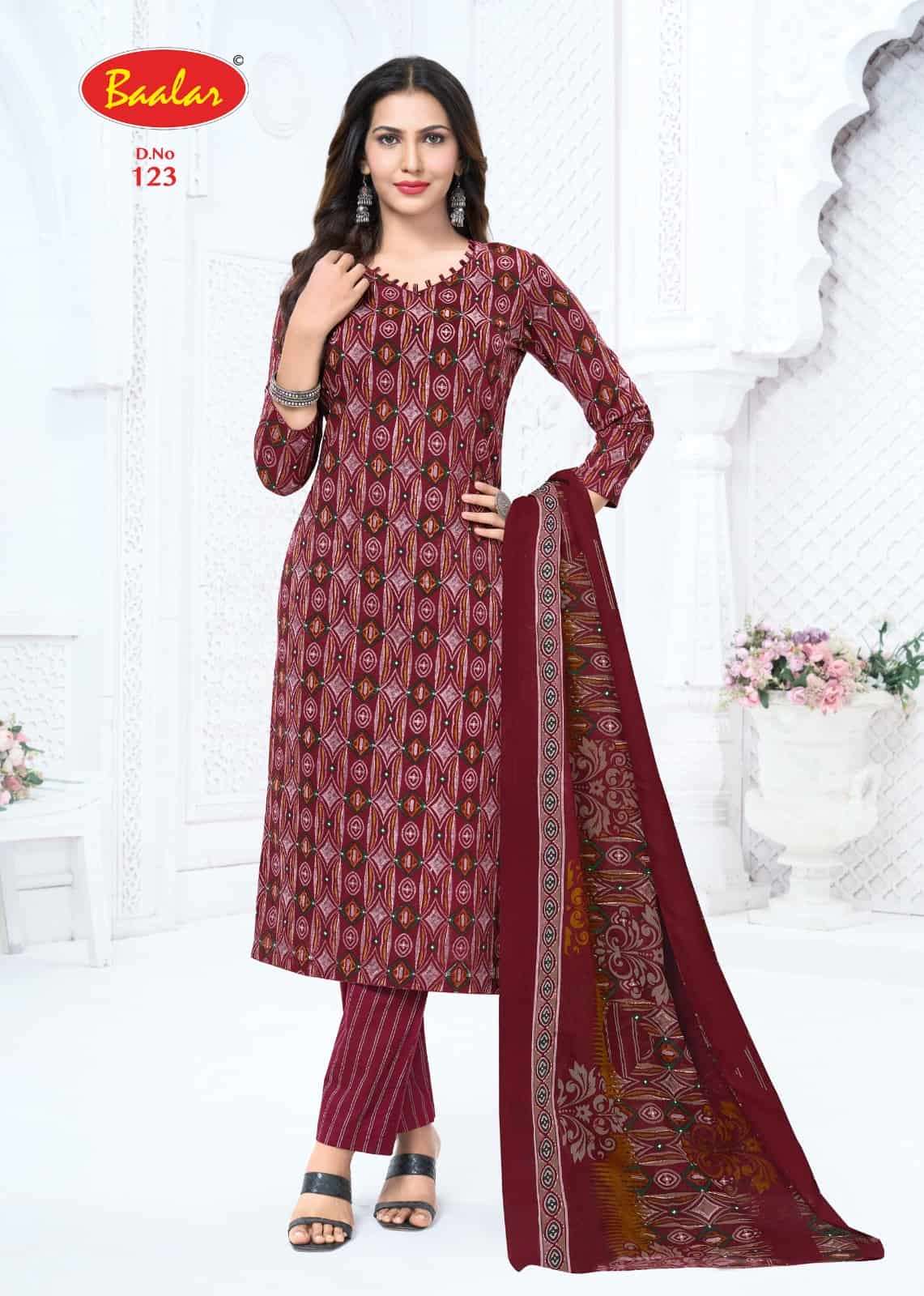 Baalar Zeenat Vol 1 Premium Wear Cotton Dress Catalog view 13