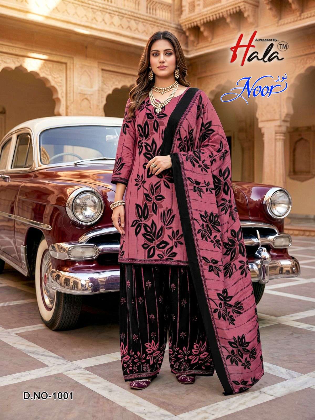 Hala Noor Vol 1 Fancy Cotton Dress Material view 2
