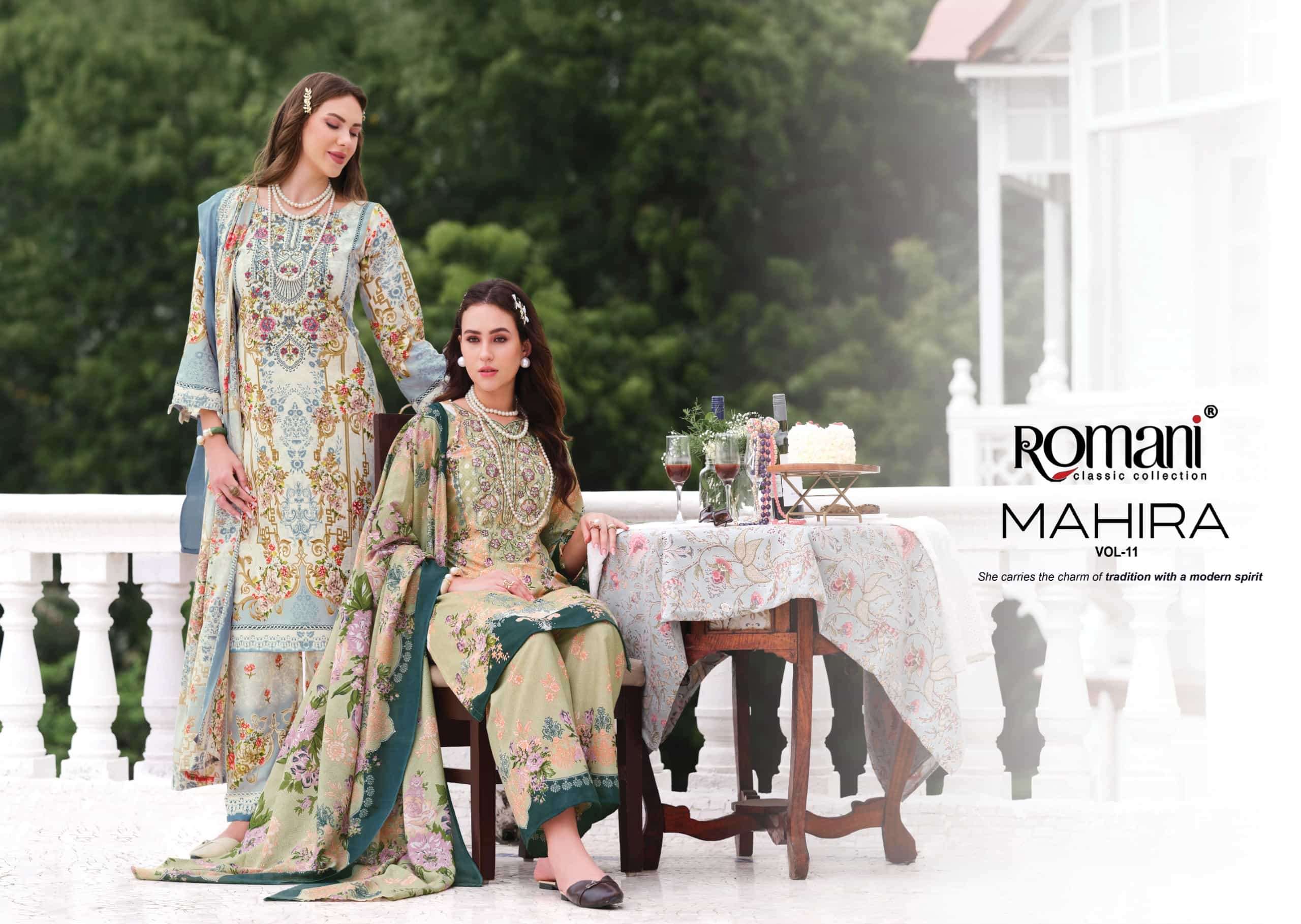 Romani Mahira Vol 11 Cotton Dress Material view 4