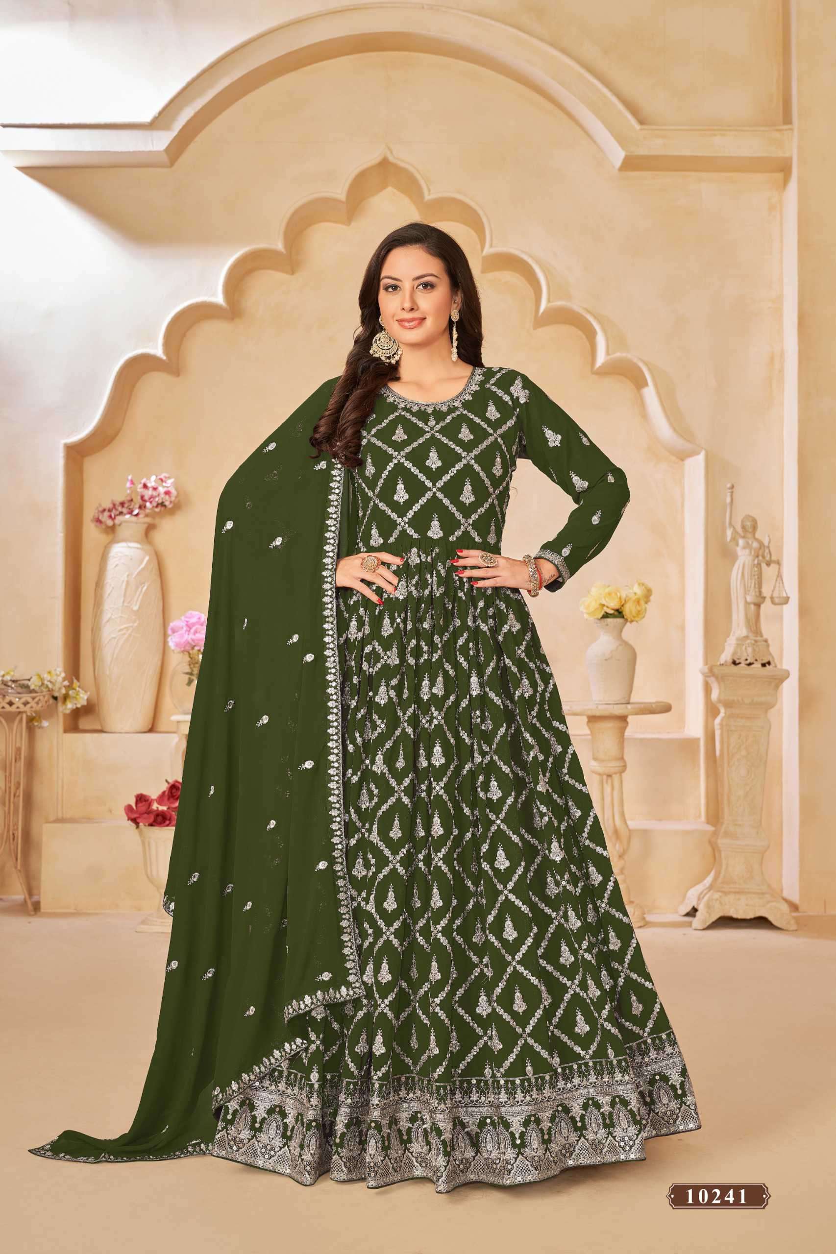 Anjubaa Vol 24 Wedding Collection Anarkali Designs Suits New Collection view 5
