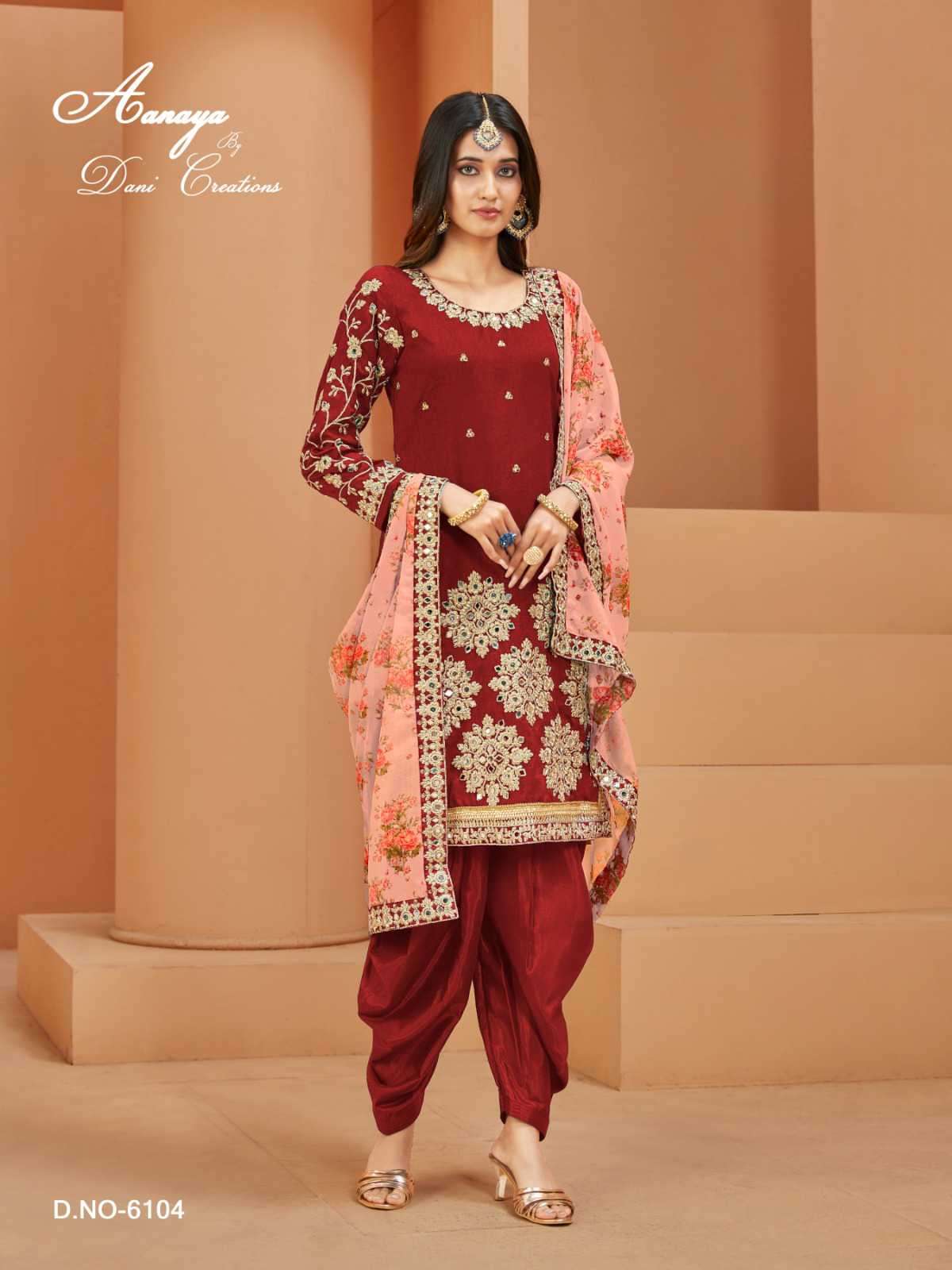 Aanaya Vol 161 Festive Wear Designer Silk Dress New Arrivals view 10