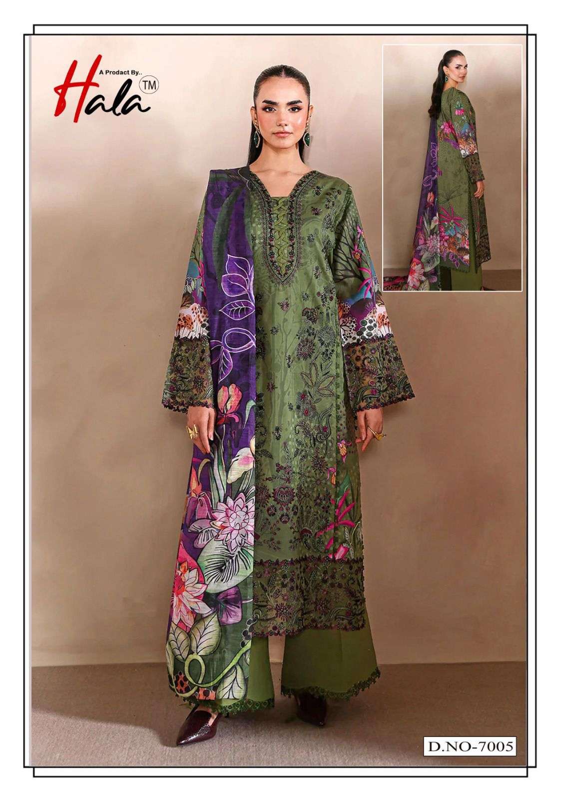 Ramsha Vol 7 Heavy Cotton Dress Material view 8