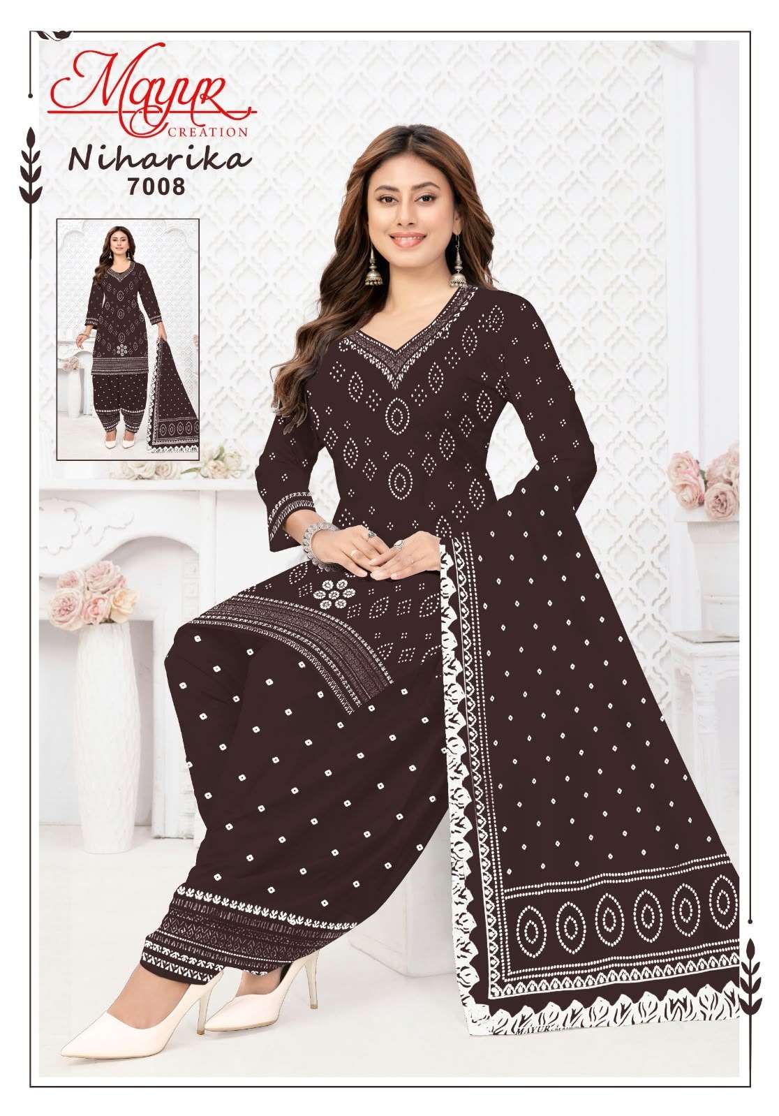 Mayur Niharika Vol 7 Pure Cotton Dress Material view 7