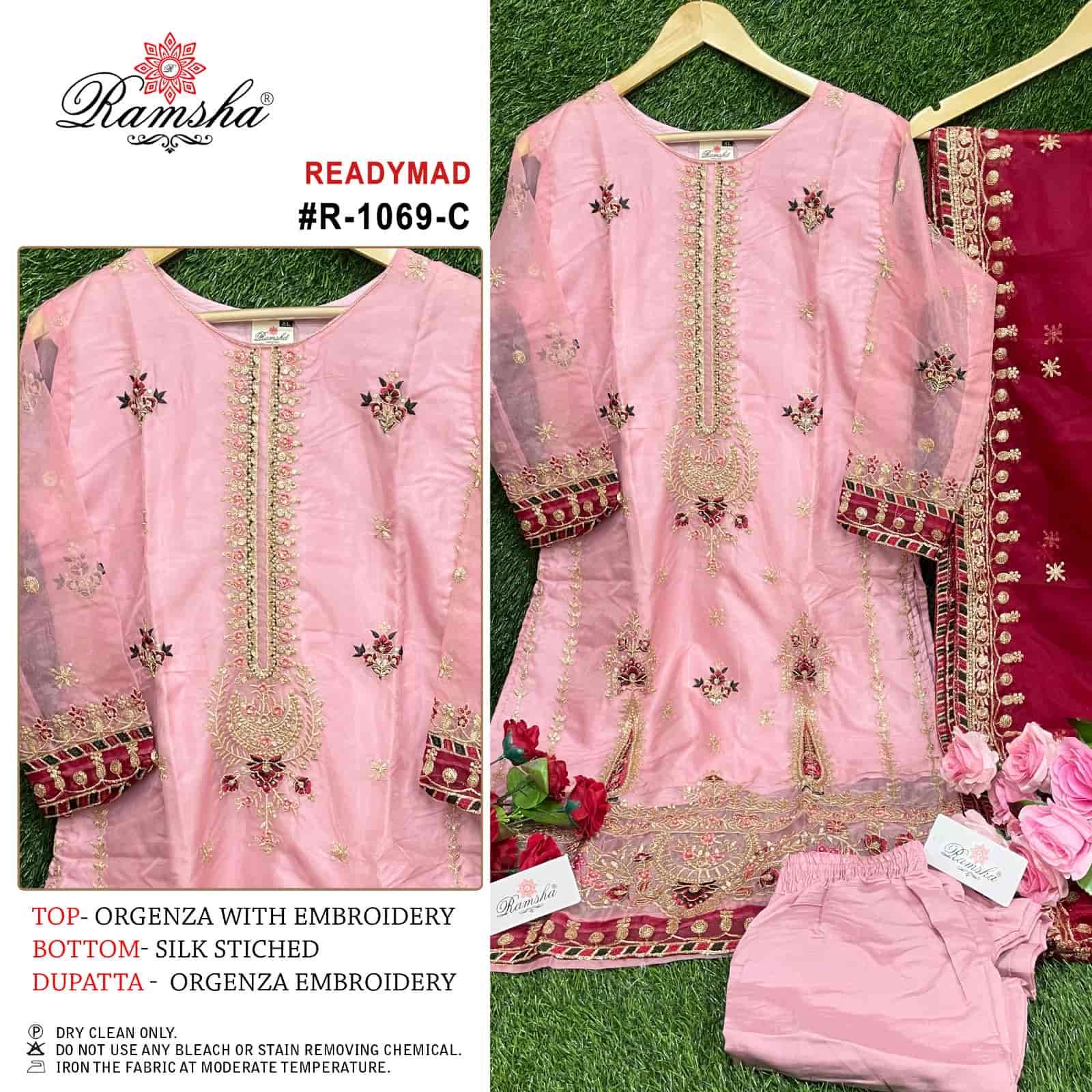 Ramsha R 1069 Colors Pakistani Designer Party Wear Suit Wholasaler view 2