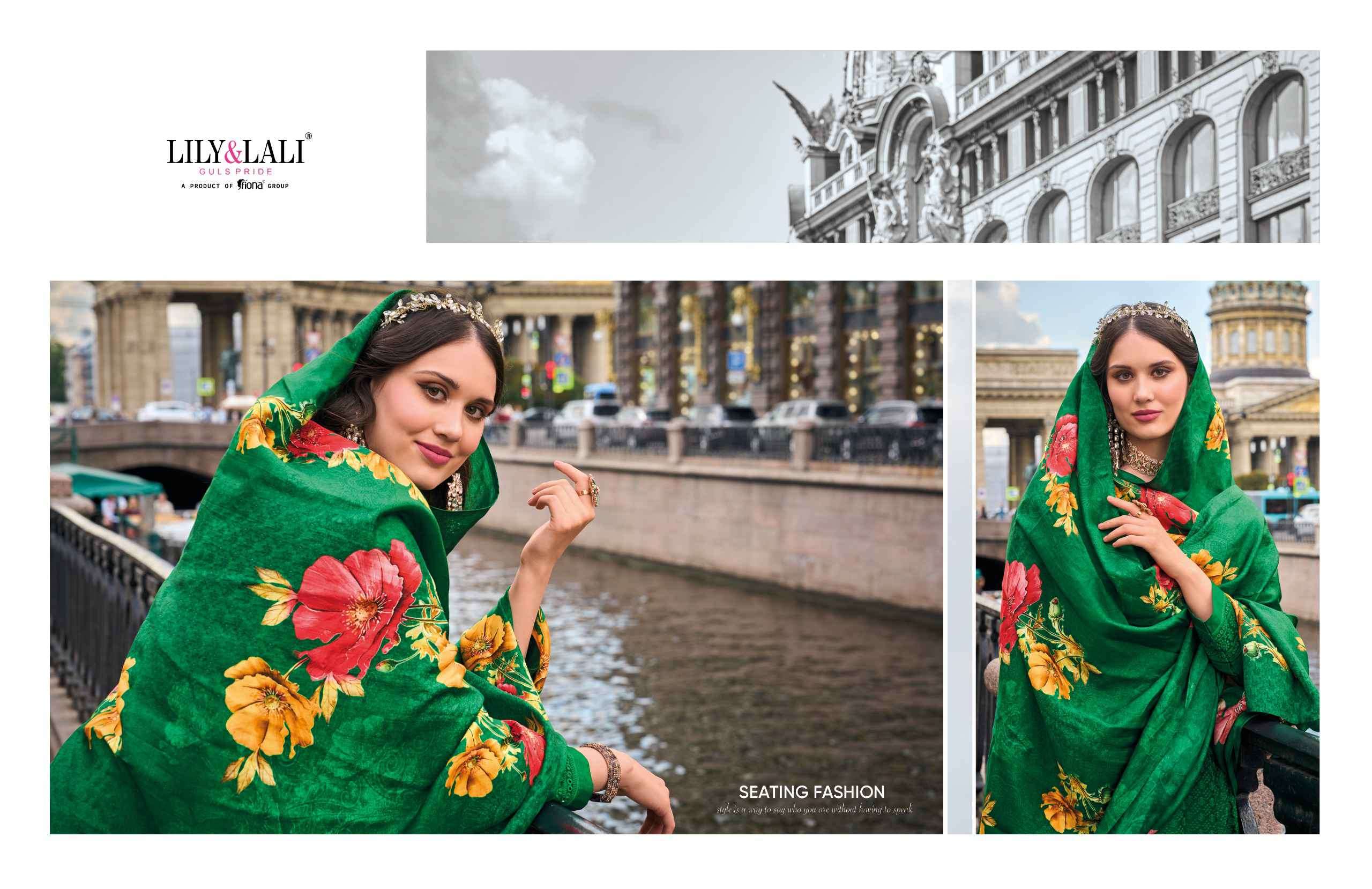 Lily And Lali Alamzeb Anarkali Pattern Premium Design Readymade Suit view 6