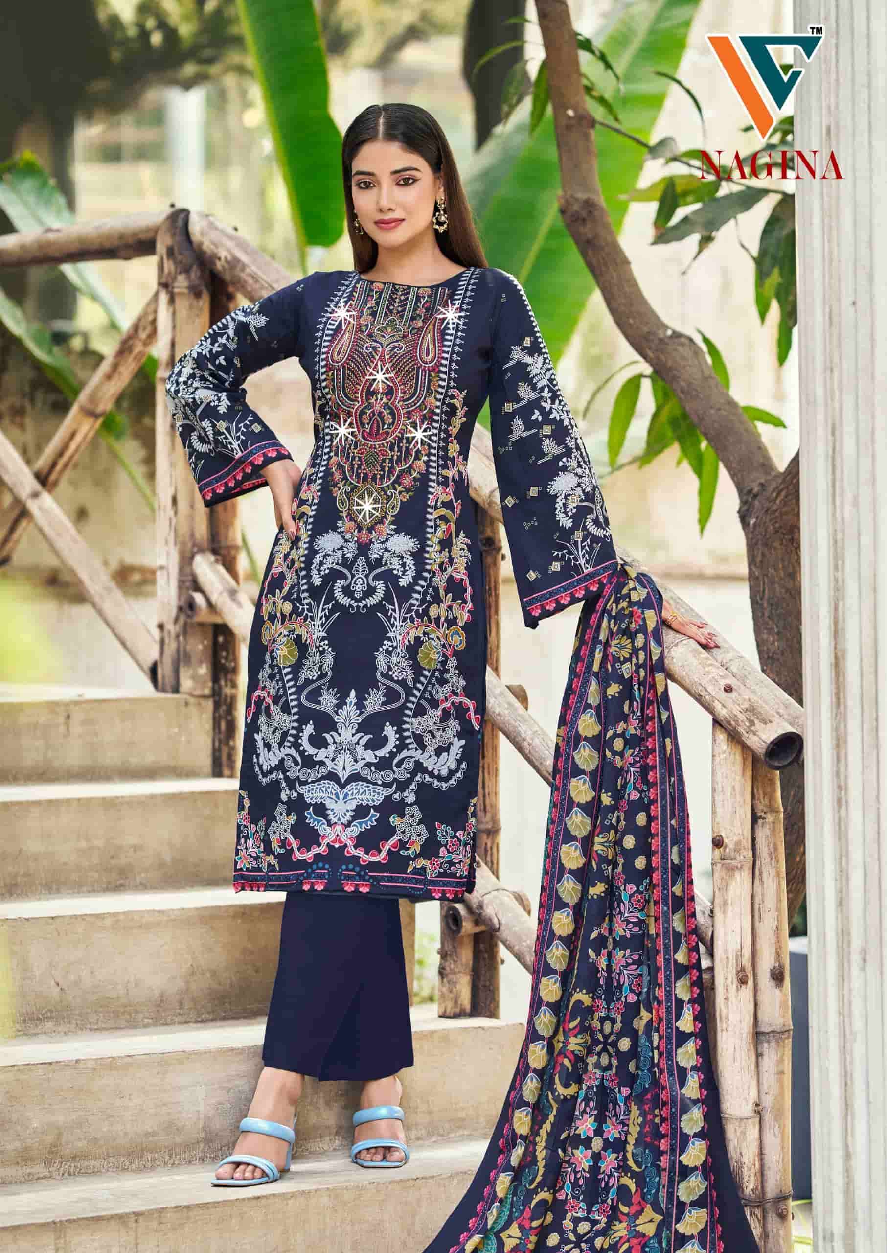 Vandana Fashion Nagina Vol 12 Unstitch Cotton Dress Material view 8