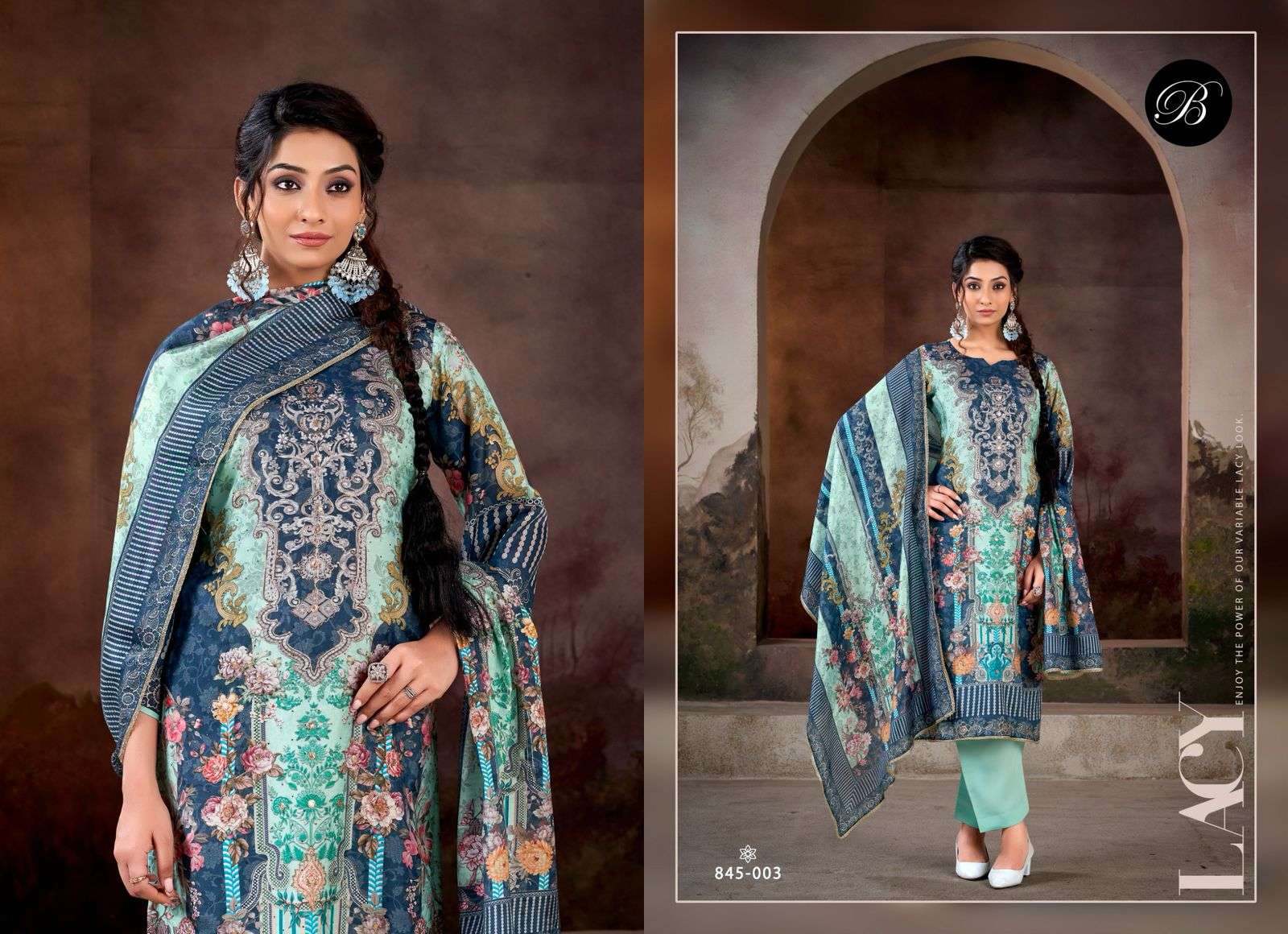 Belliza Kanika Vol 3 Digital Printed Suit view 2