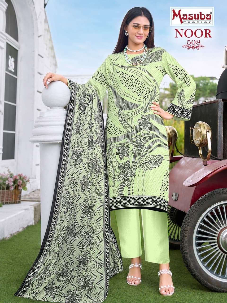 Masuba Fashion Noor Vol 5 Digital Printed Cotton Salwar Suit view 6