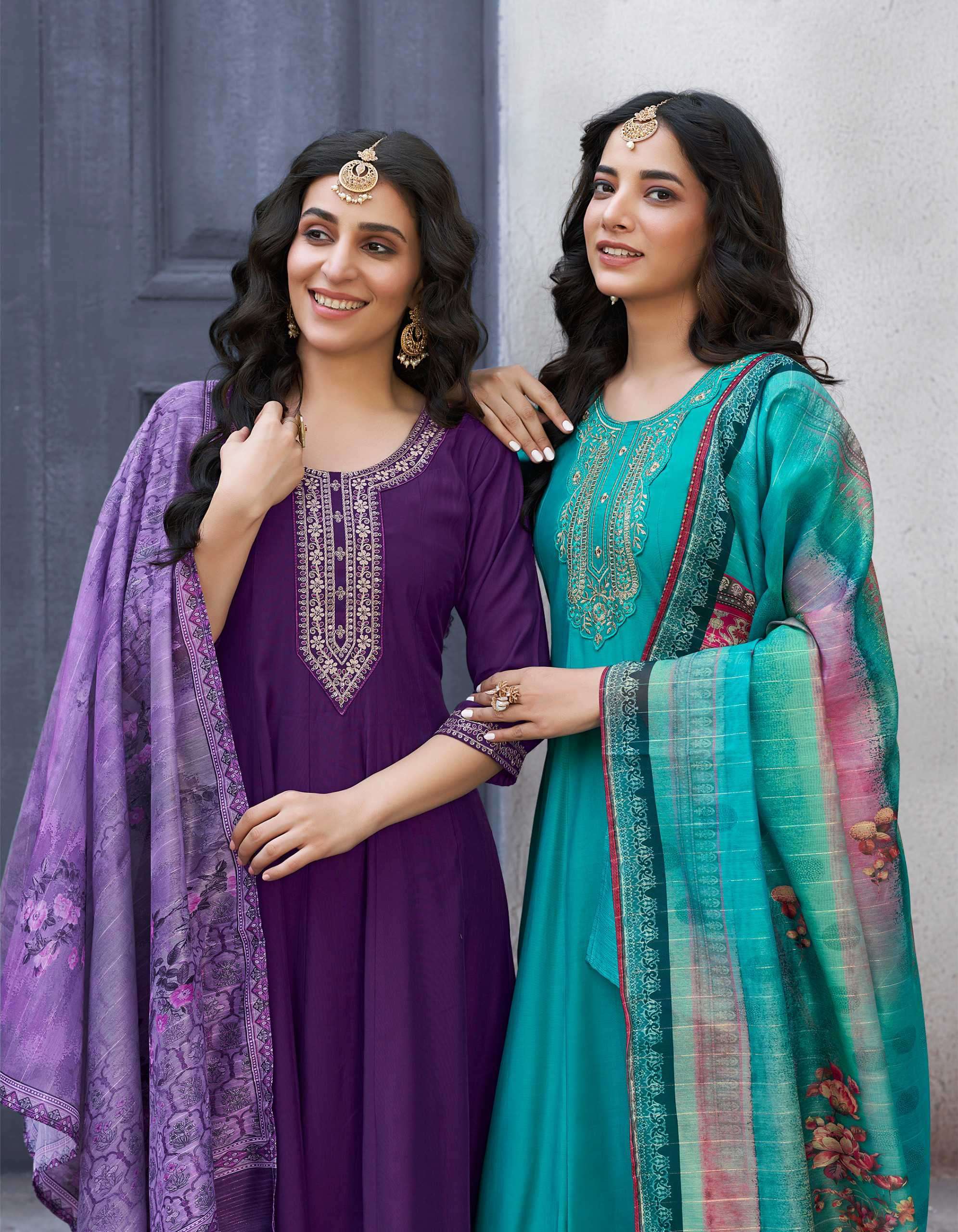 Radhika Lifestyle Gulmohar Vol 1 Anarkali Style Dress New Designs view 4